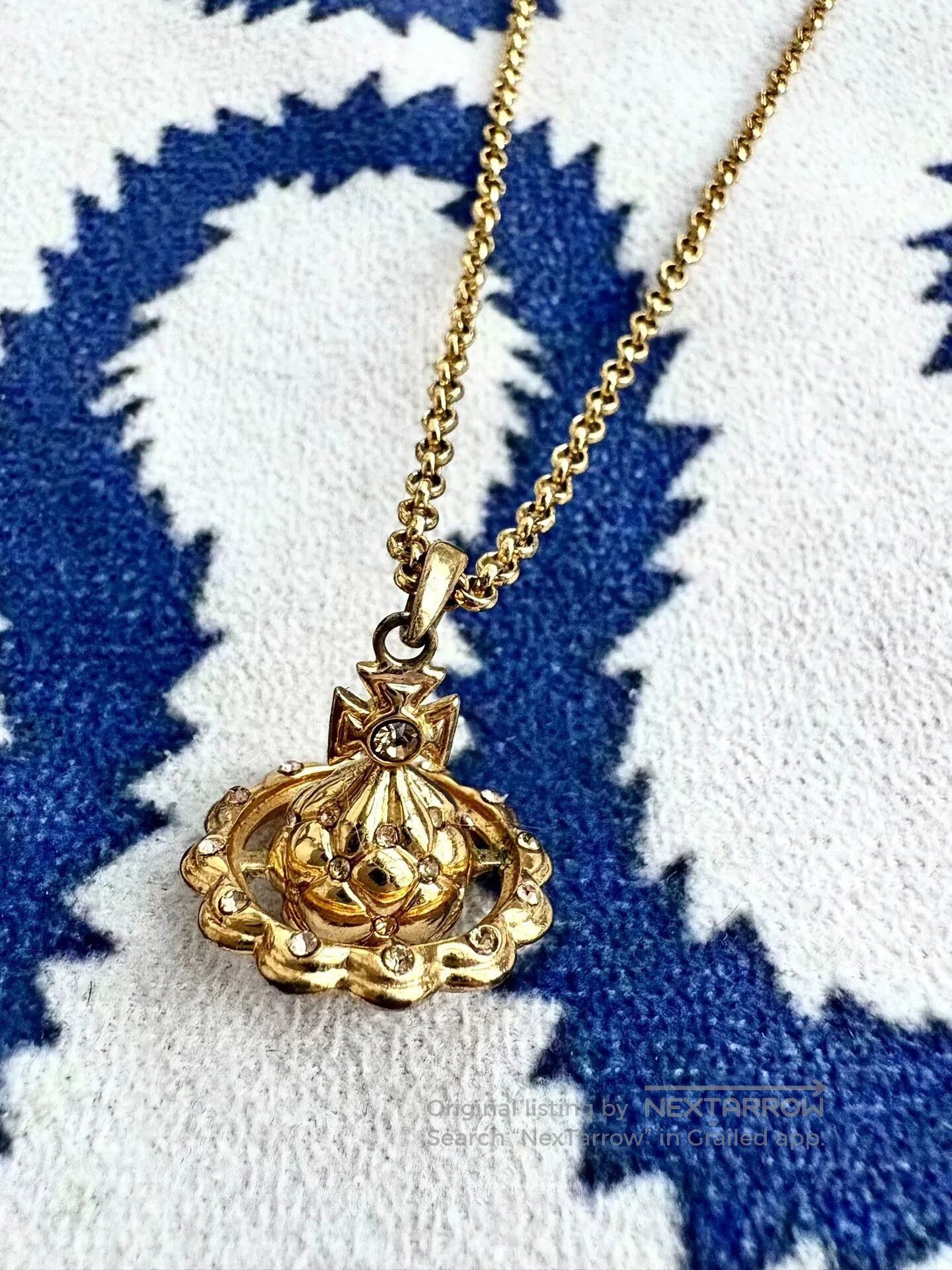 Vivienne Westwood Vivienne Westwood Gold Orb Necklace. Size ONE SIZE - 2 Thumbnail