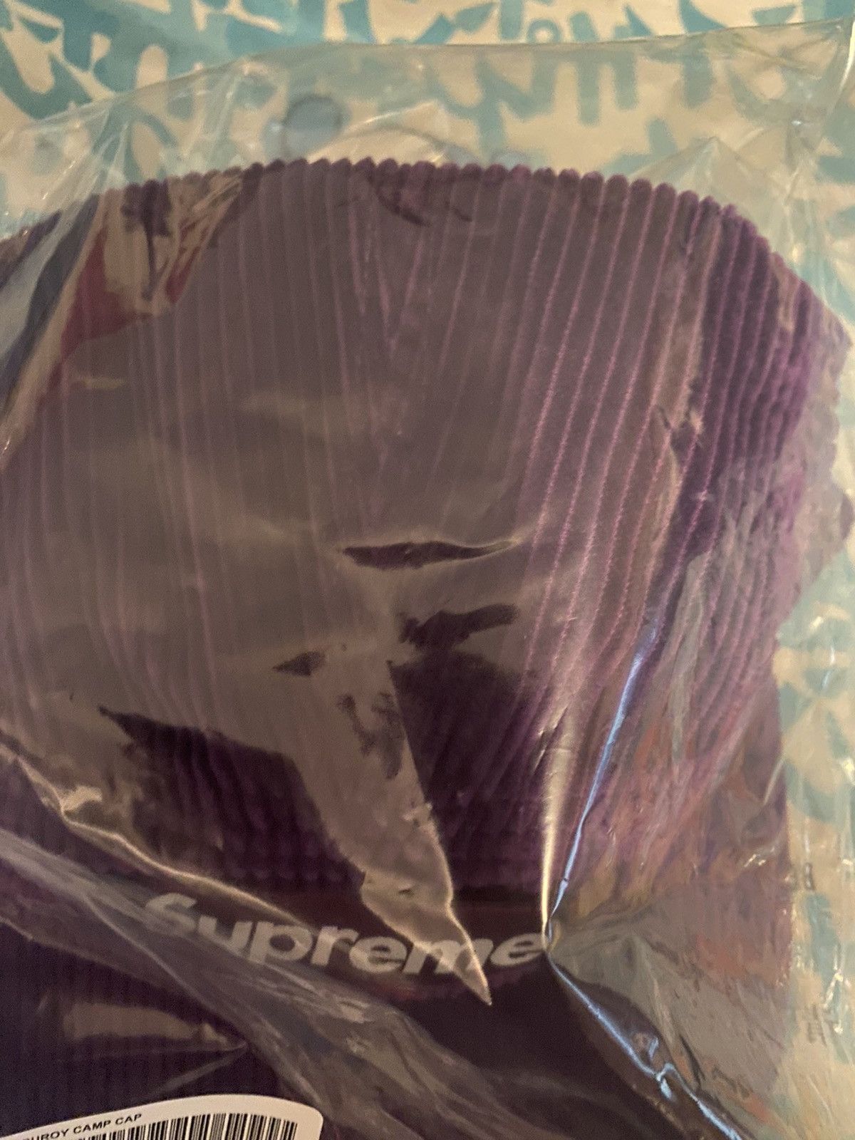 Supreme Supreme Corduroy Camp Cap Purple (FW24) Size ONE SIZE - 6 Thumbnail