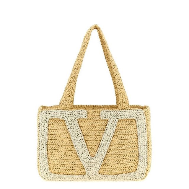 VALENTINO GARAVANI Viva Superstar White Medium Tote Bag New