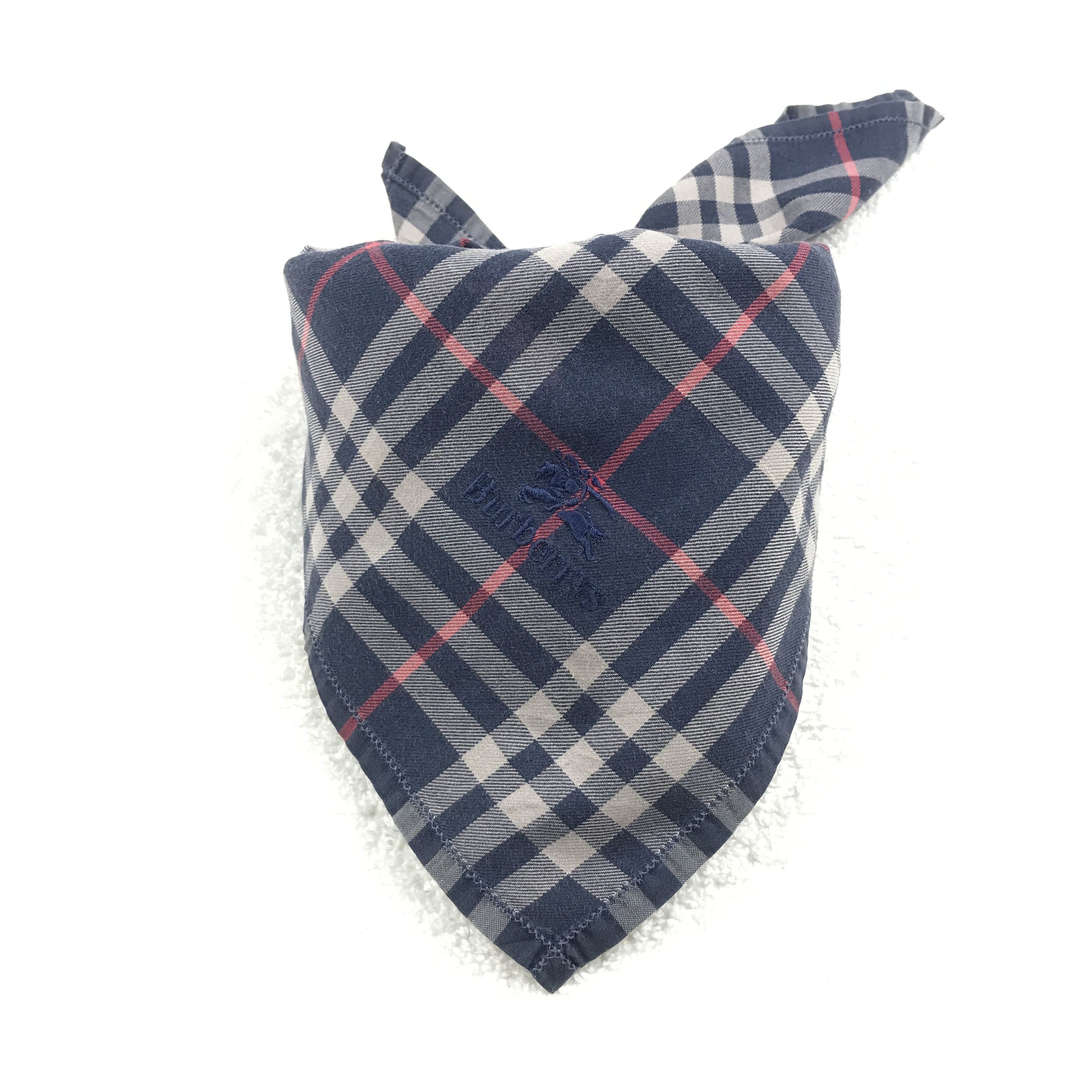 Burberry × Vintage Vintage Burberry Bandana Neckerchief Handkerchief Size ONE SIZE - 4 Thumbnail