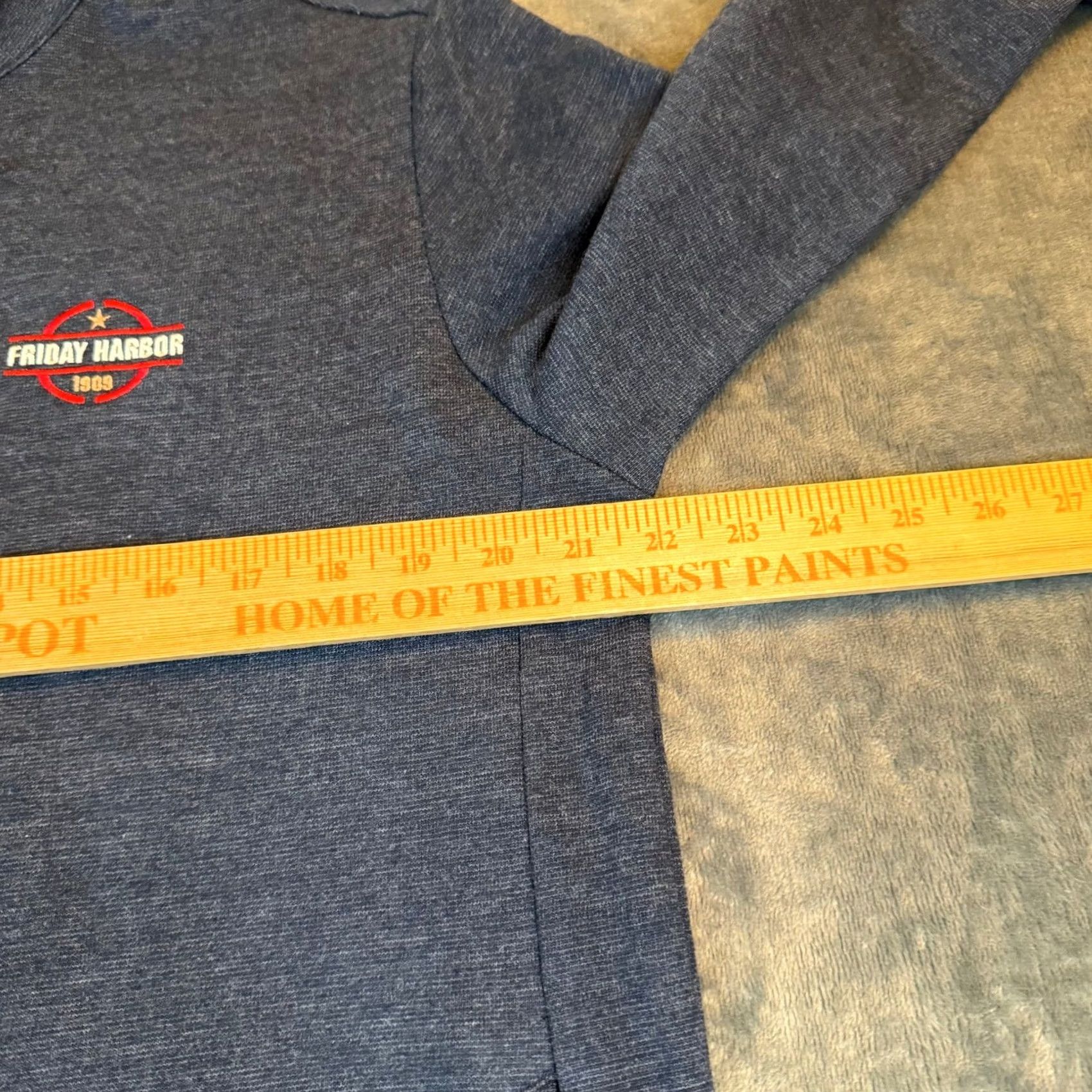 Vintage GEAR FOR SPORTS Friday Harbor 1/4 Zip Pullover Sweater Navy Blue Mens L NWT Size US L / EU 52-54 / 3 - 7 Thumbnail