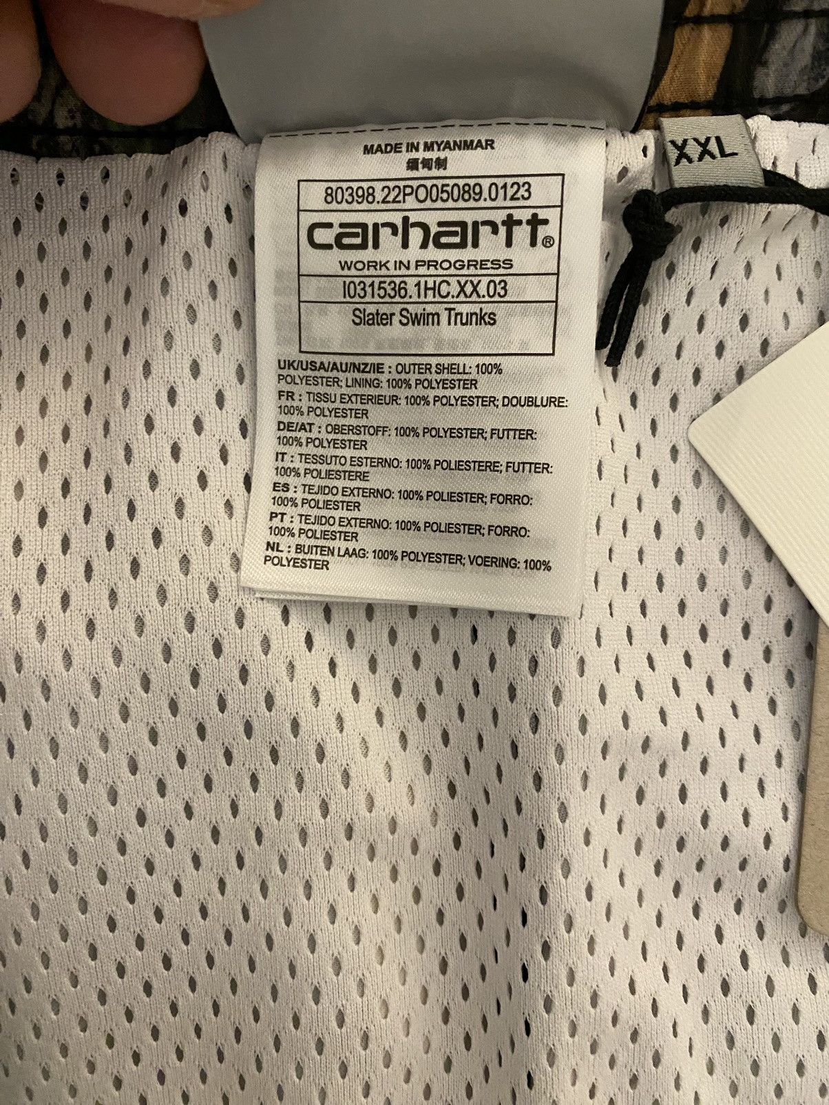 Carhartt Wip Carhartt WIP Slater Swim Trunks NWT XXL Size US 38 / EU 54 - 9 Thumbnail