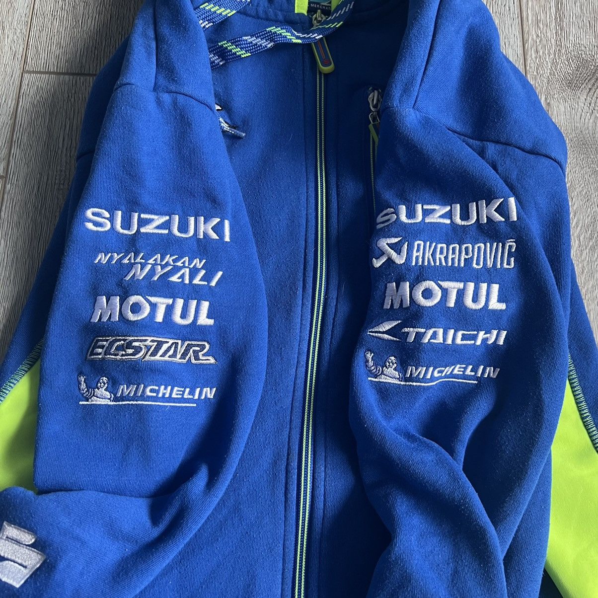Japanese Brand × Vintage Team Suzuki zip up Size US M / EU 48-50 / 2 - 7 Thumbnail