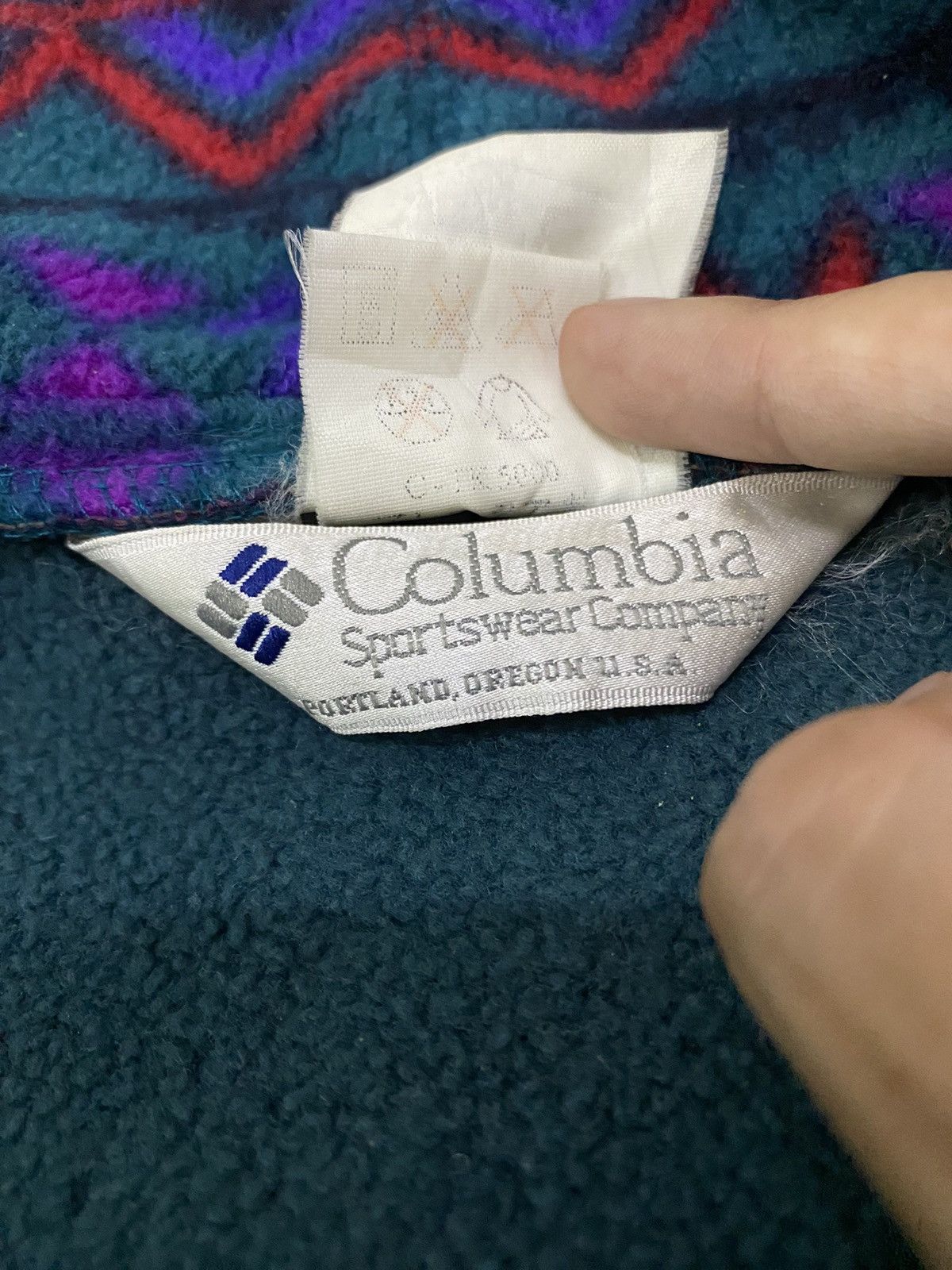Columbia × Vintage Vintage Columbia sporswear + fleece inner bagaboo jacket Size US M / EU 48-50 / 2 - 11 Thumbnail