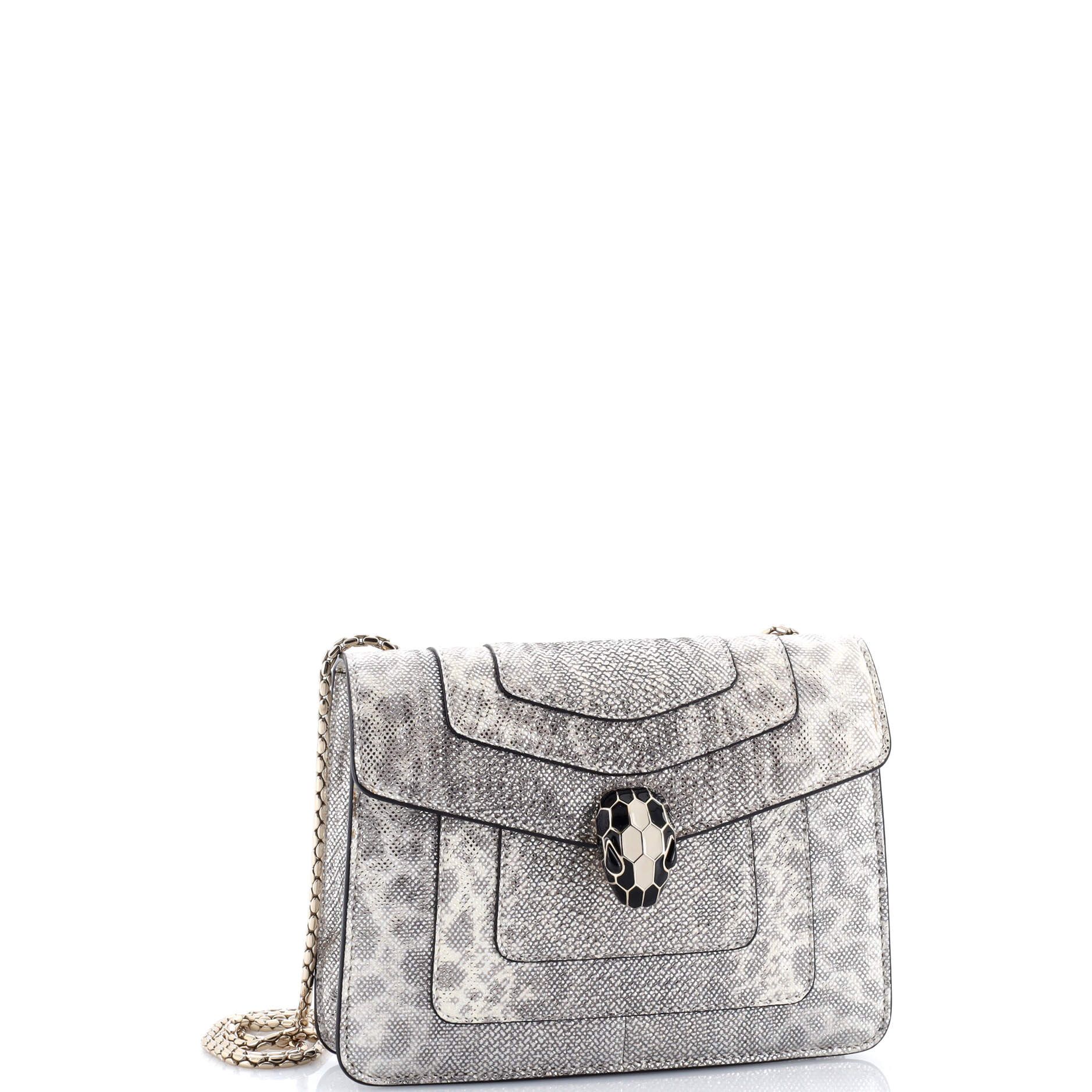 Bvlgari Serpenti forever crossbody bag metallic karung small Size ONE SIZE - 1 Thumbnail
