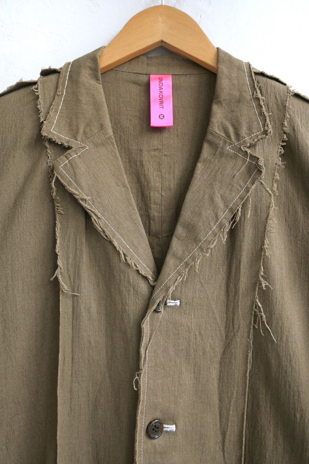 Undercover Undercover Early 2000s Raw Edge Jacket Size US M / EU 48-50 / 2 - 8 Thumbnail