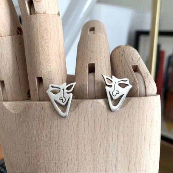 Other Vintage 1992 Unmarked Silver Theater Happy Face Comedy Mask Size ONE SIZE - 1 Thumbnail