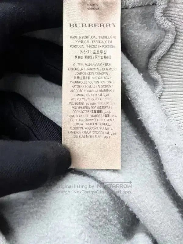 Burberry Burberry Light Green Sweatshirt for Women. Size XS / US 0-2 / IT 36-38 - 5 Thumbnail