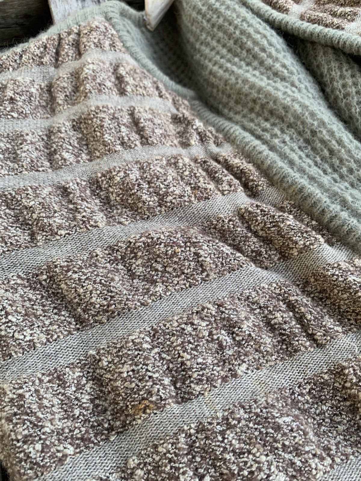 Vintage VINTAGE POUR L’AUTRE PARIS WOOL CARDIGAN Size M / US 6-8 / IT 42-44 - 12 Thumbnail