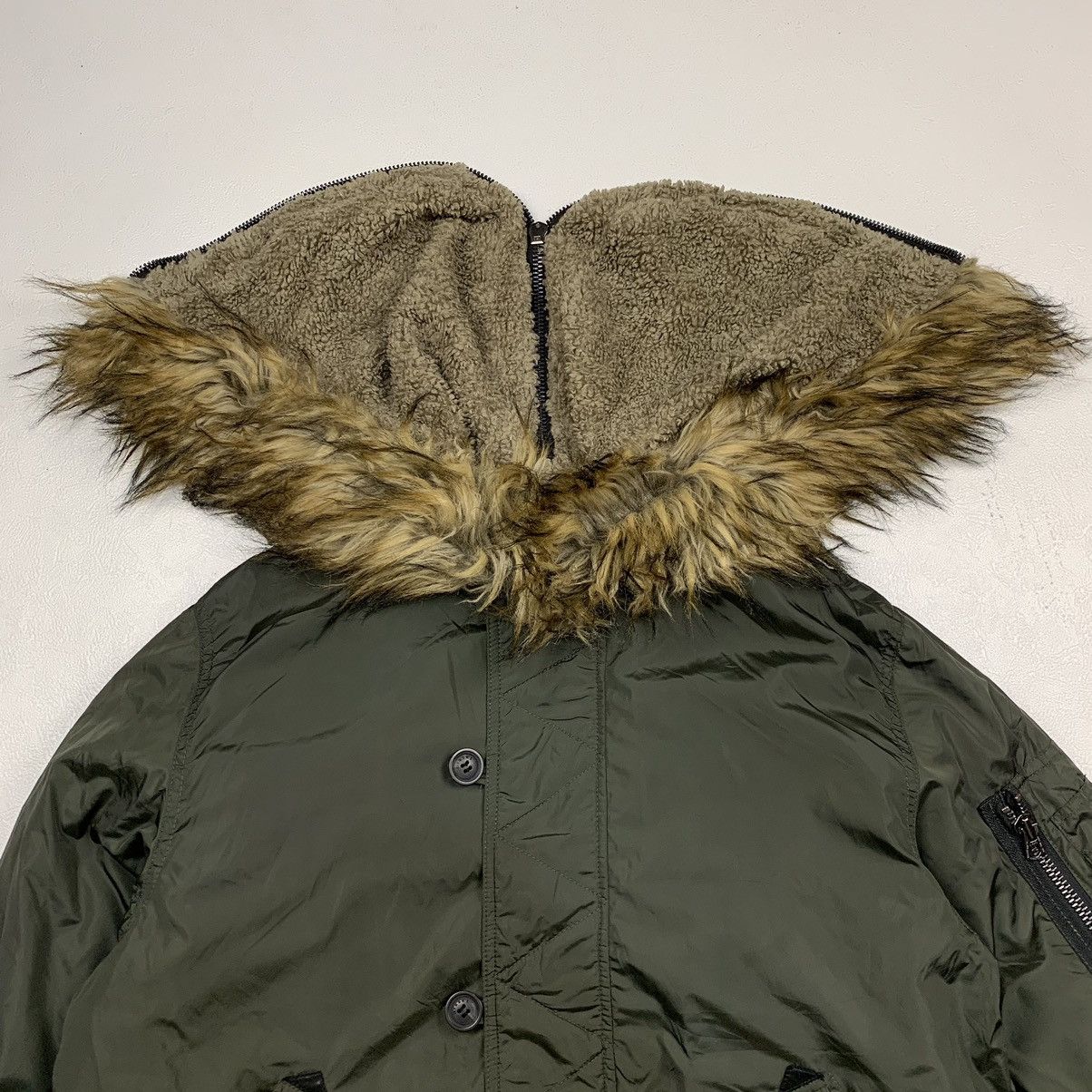 Diesel Diesel puffer fur bomber jacket Size US XL / EU 56 / 4 - 5 Thumbnail