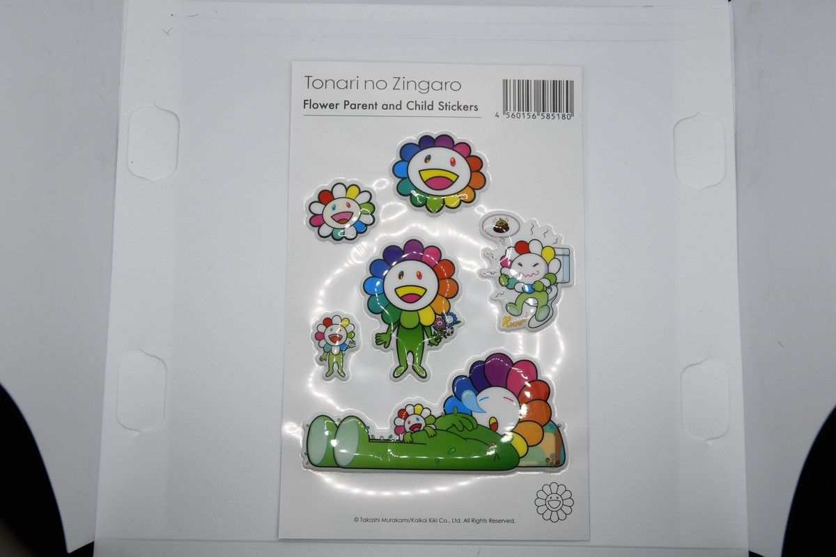 Takashi Murakami Takashi Murakami - Bubblingly Sticker - Flower Parent and Child A Size ONE SIZE - 1 Thumbnail