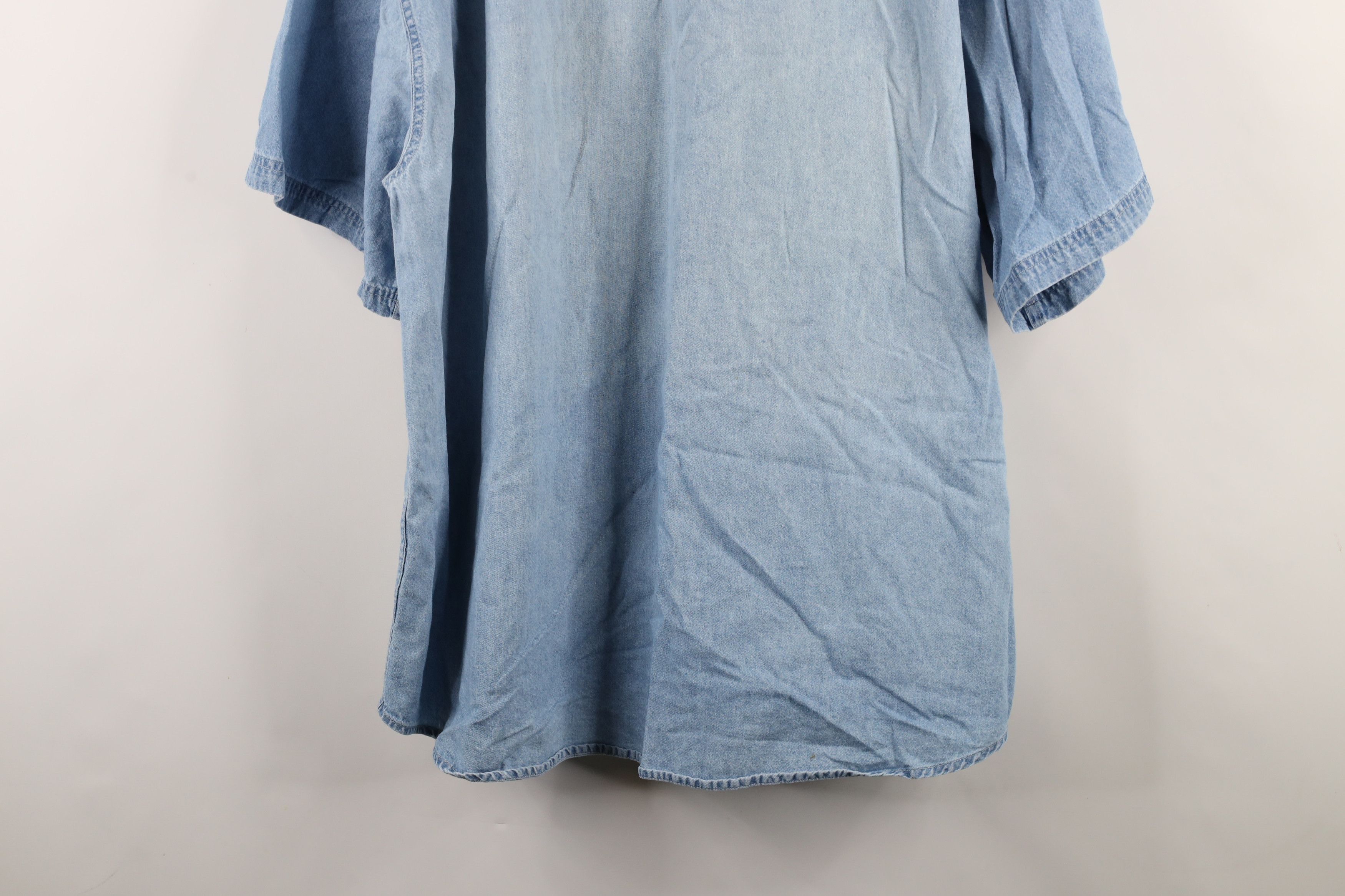 Vintage Vintage Y2K 2009 German American Festival Denim Button Shirt Size US XXL / EU 58 / 5 - 13 Thumbnail