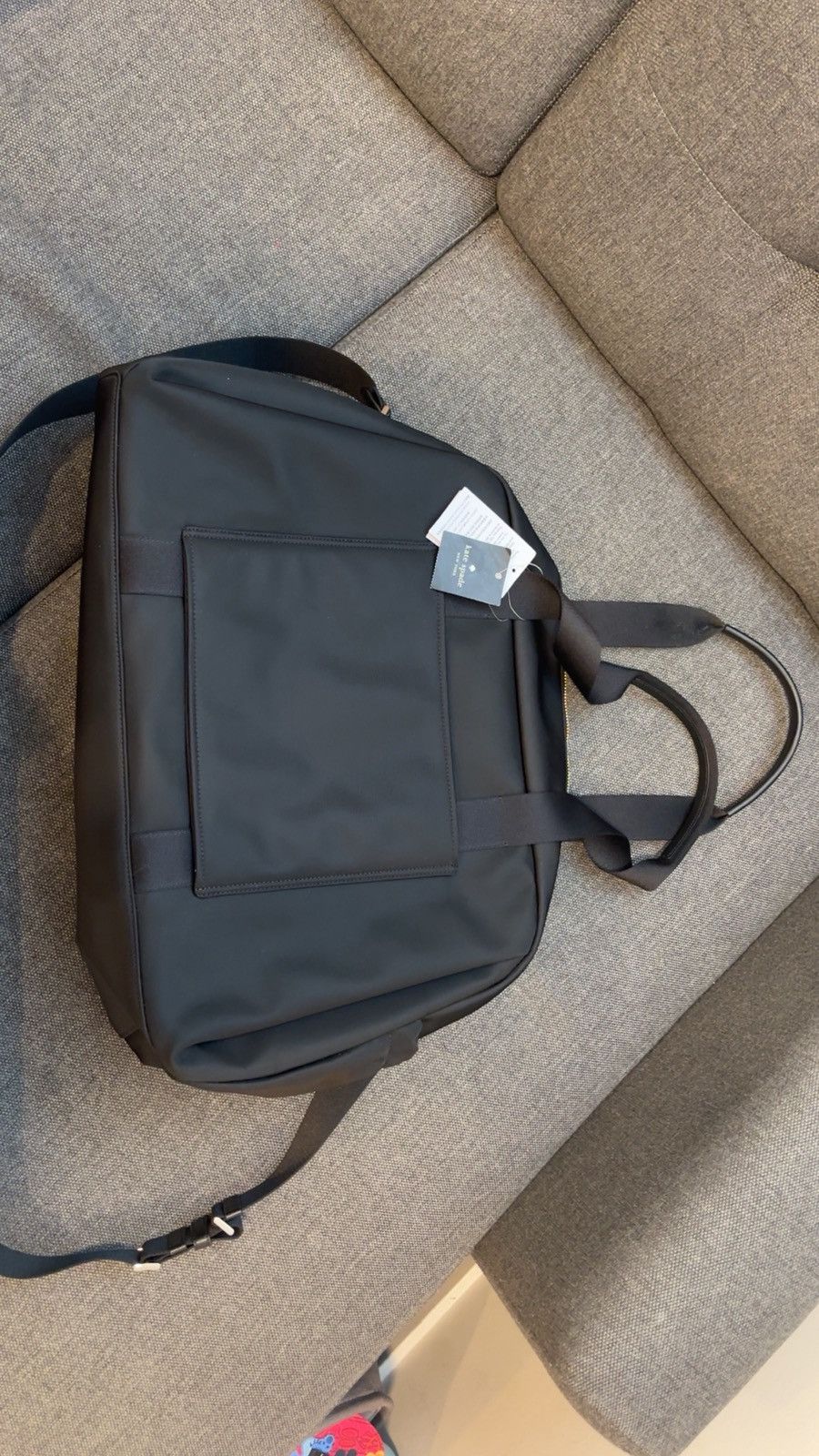 Kate Spade Kate Spade Carter Nylon Large Weekender, Black kate spade Size ONE SIZE - 5 Thumbnail