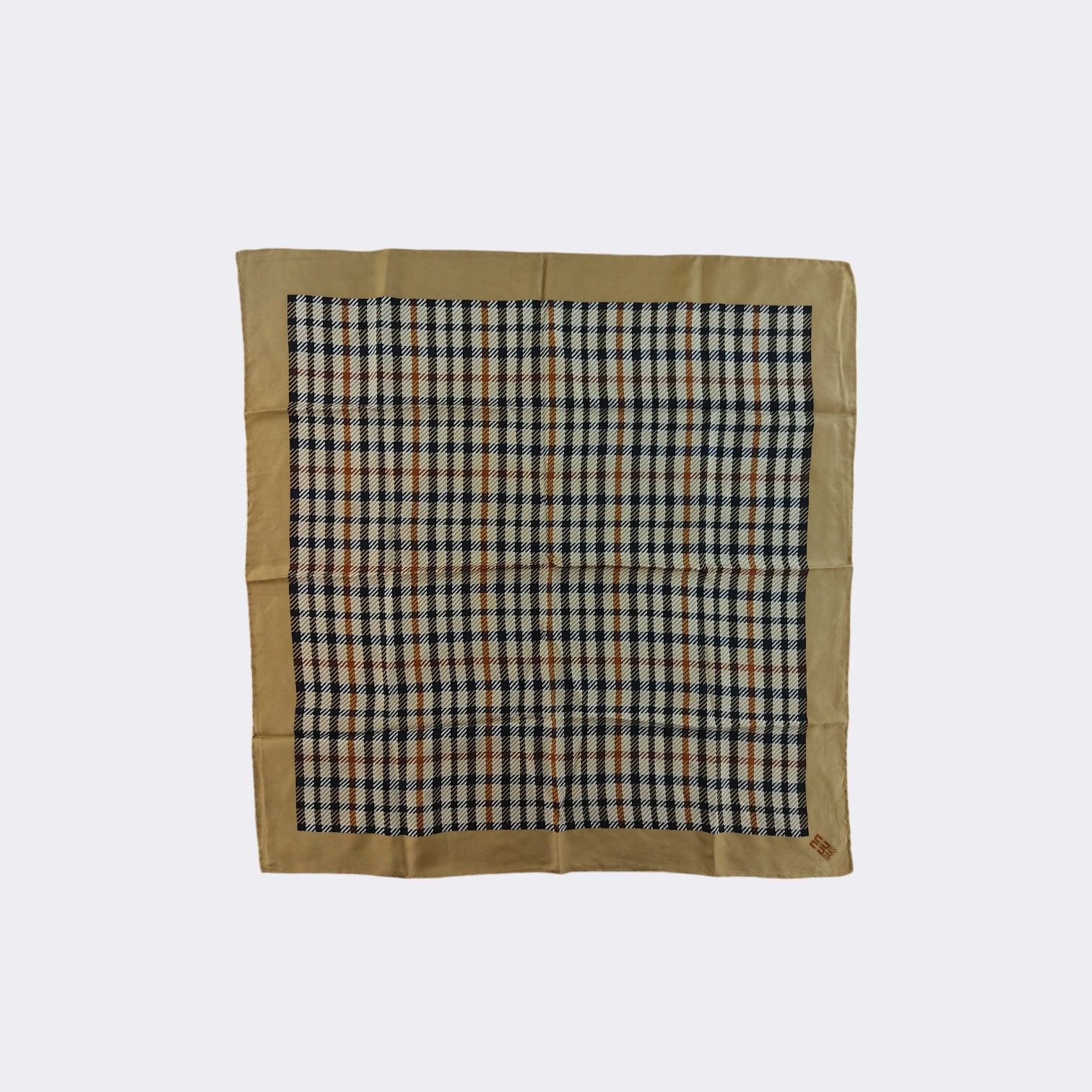 DAKS Vintage Daks Handkerchief Neckerchief Bandana H136G Size ONE SIZE - 2 Thumbnail