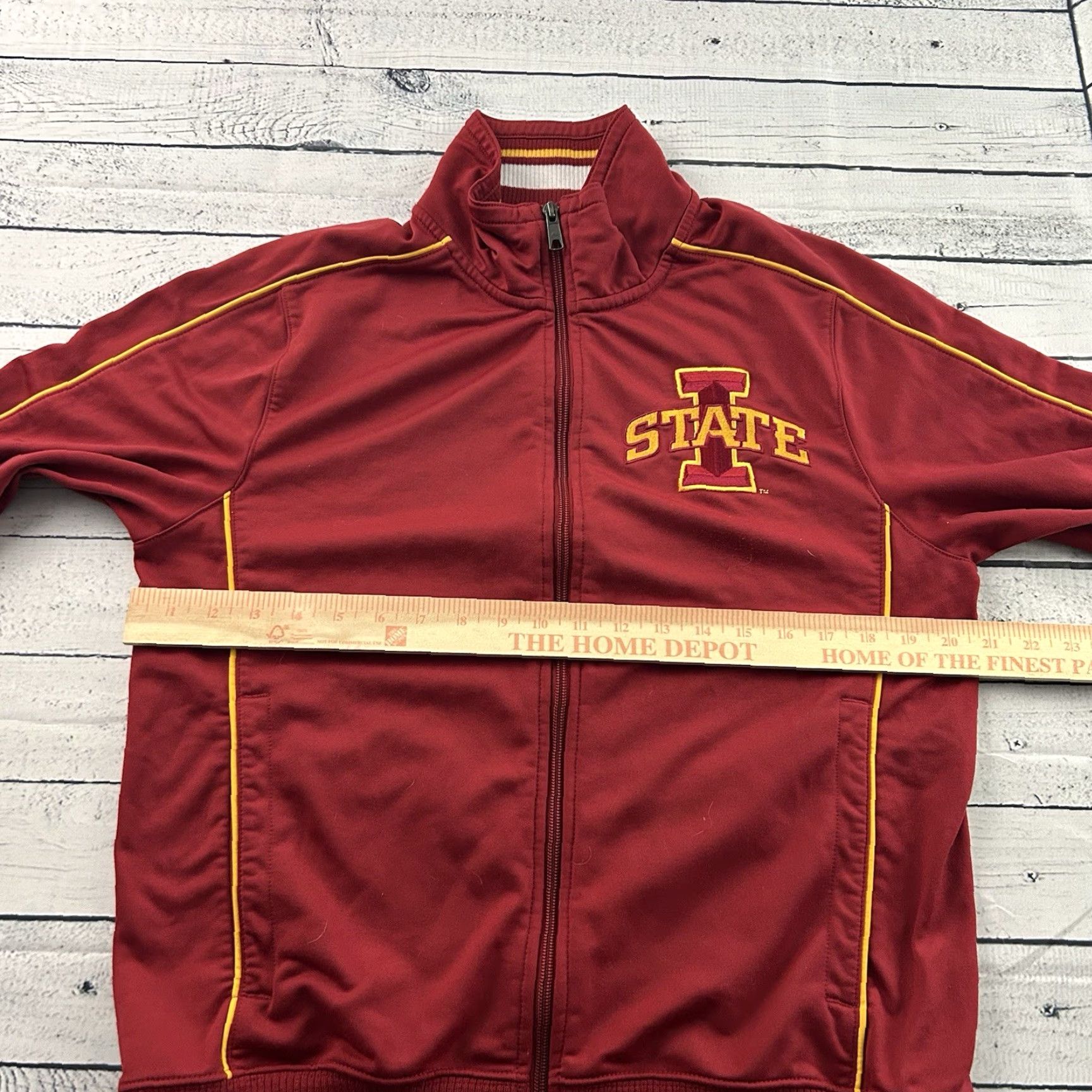 Nike Nike Iowa State Full Zip Track Jacket Mens M Maroon Red Ground State Theme Track Jacket Mens M Maroon Red Nike Iowa State Full Zip Size US M / EU 48-50 / 2 - 6 Thumbnail