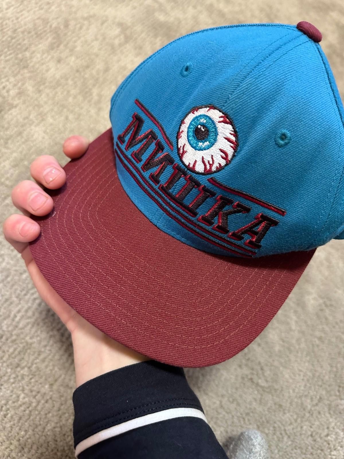 Starter MISHKA CAP HAT STARTER BIG EYE LOGO BLACK МИШКА Size ONE SIZE - 7 Thumbnail