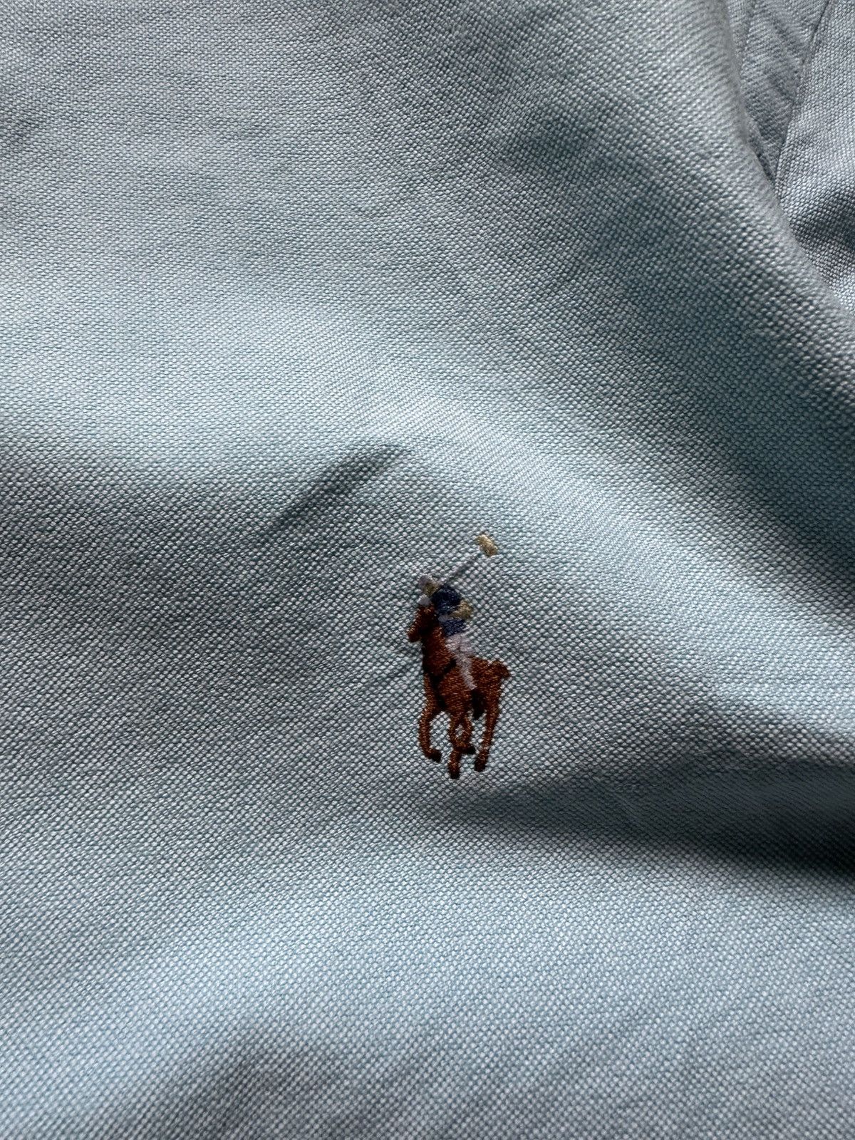 Vintage Vintage Polo Ralph Lauren Blue Long Sleeve Button Up Shirt Size US M / EU 48-50 / 2 - 3 Thumbnail