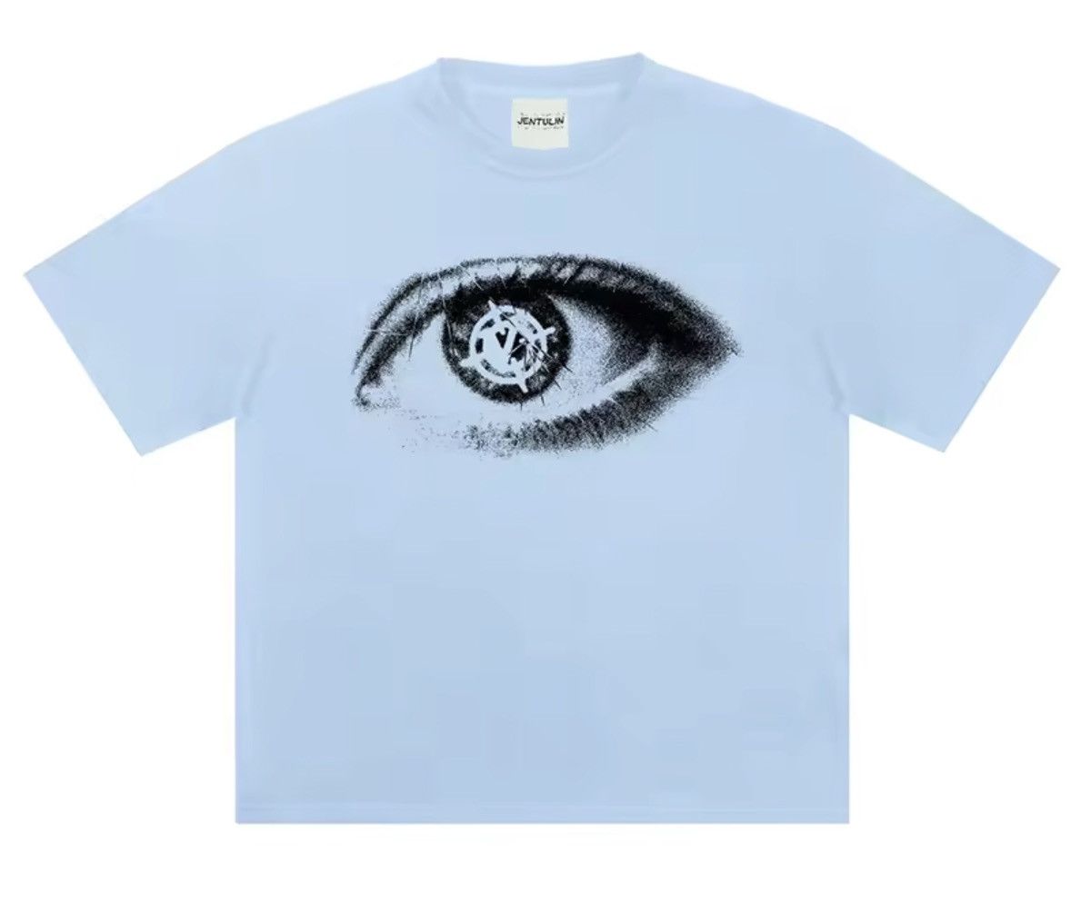 Japanese Brand Gothic 90s Streetwear Eye Iris T-Shirt Punk Graphic Tees Size US XXL / EU 58 / 5 - 3 Thumbnail