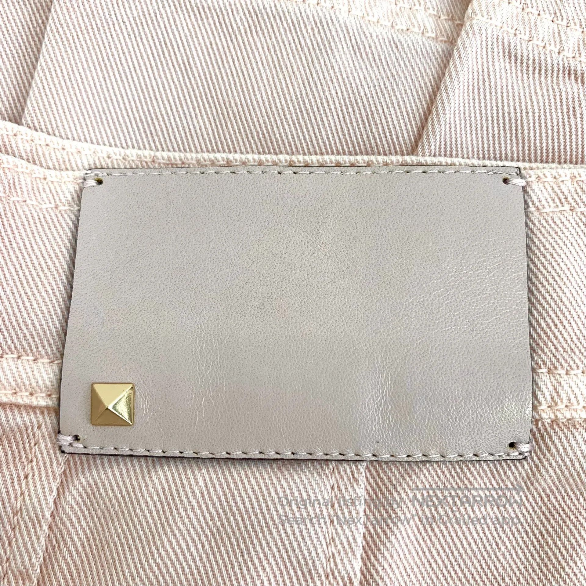 Valentino Valentino size L Light pink cotton casual pleated half ski Size 39" - 5 Thumbnail