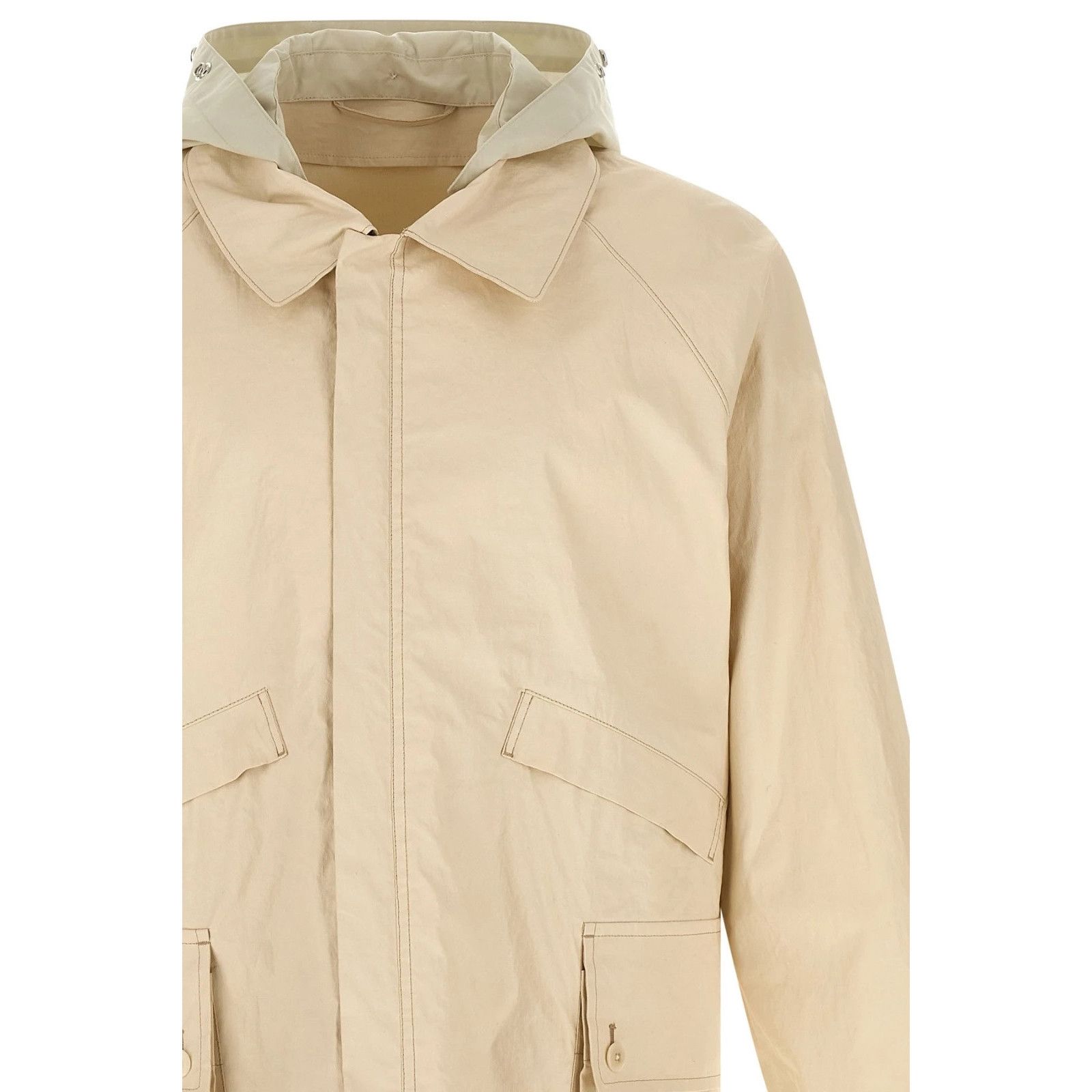 Lemaire Lemaire Waterproof Beige Linen Jacket New & Authentic (Men's Size US M / EU 48-50 / 2 - 3 Thumbnail