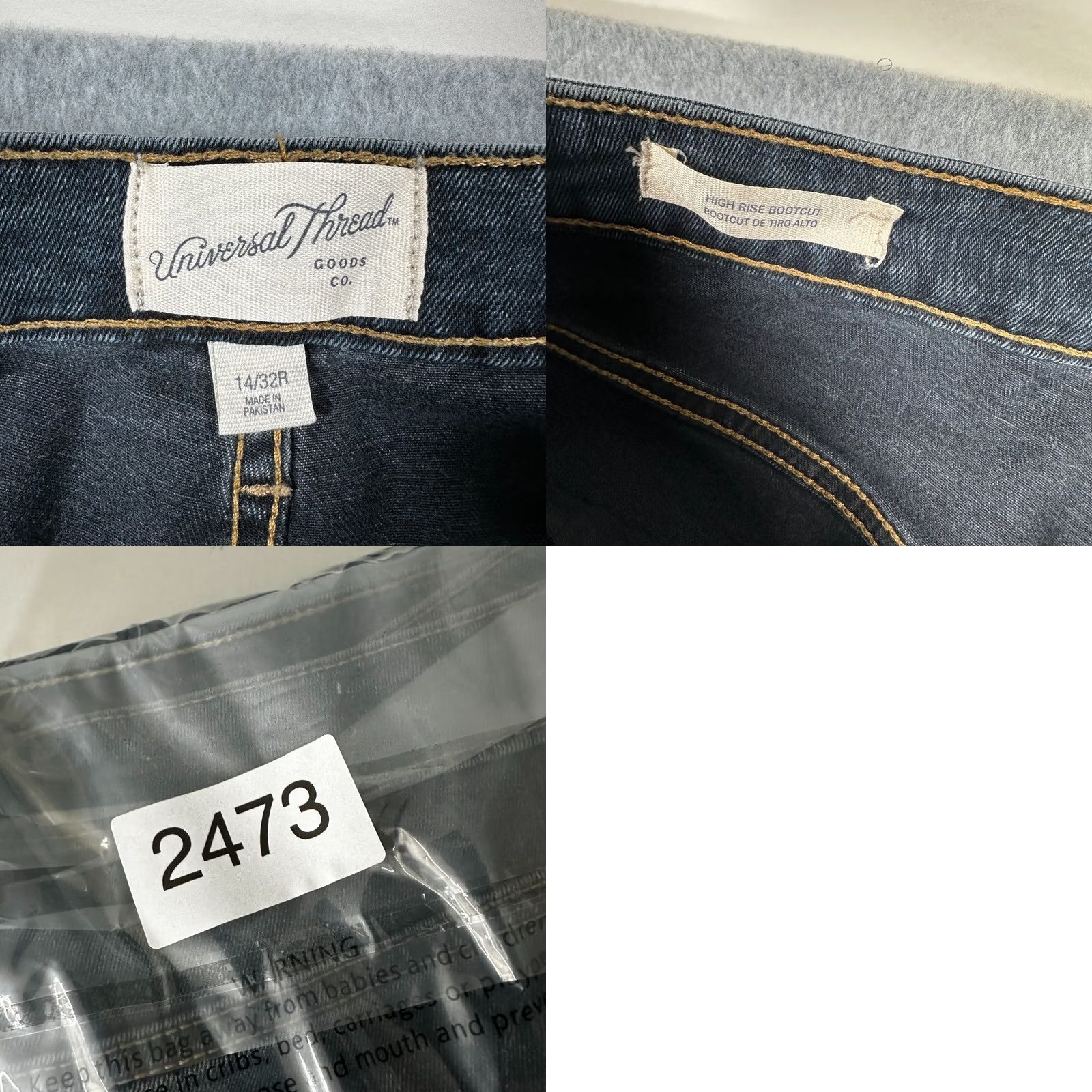 Vintage VINTAGE NOT Vintage? No. Universal Thread Bootcut Jeans Blue Women's 14/32R High Rise Medium Wash Pockets Size 36" / US 14 / IT 50 - 9 Thumbnail