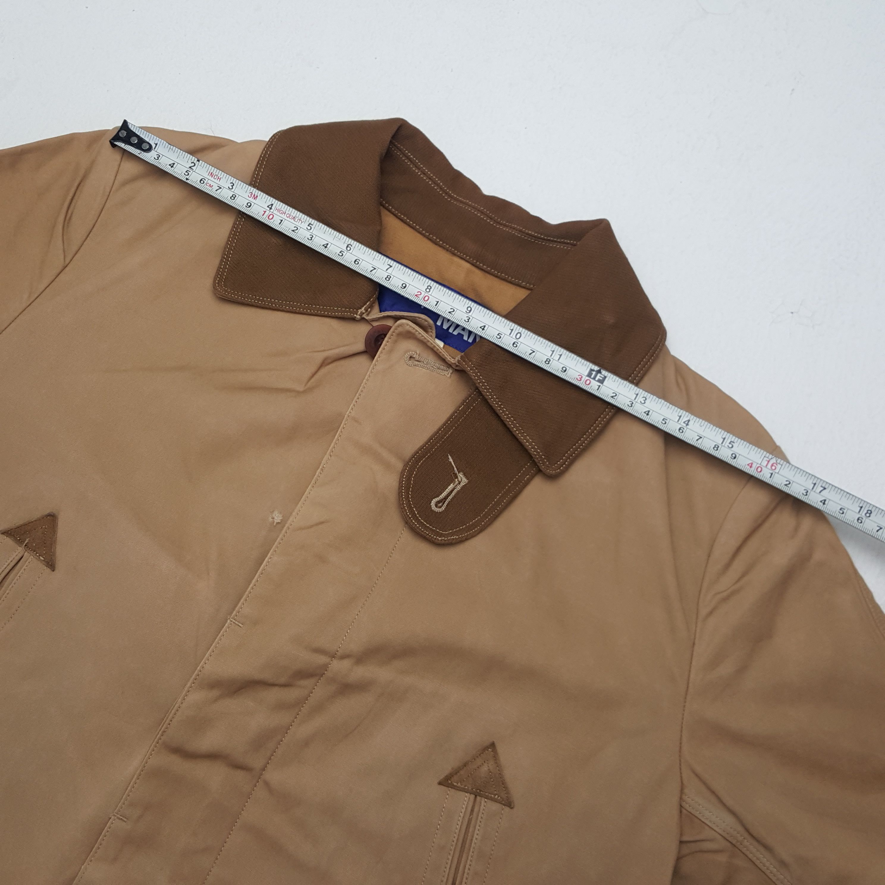 Comme des Garcons × Junya Watanabe × Vintage Vintage Comme des Garcons Man Junya Watanabe Long Jacket Size US M / EU 48-50 / 2 - 6 Thumbnail