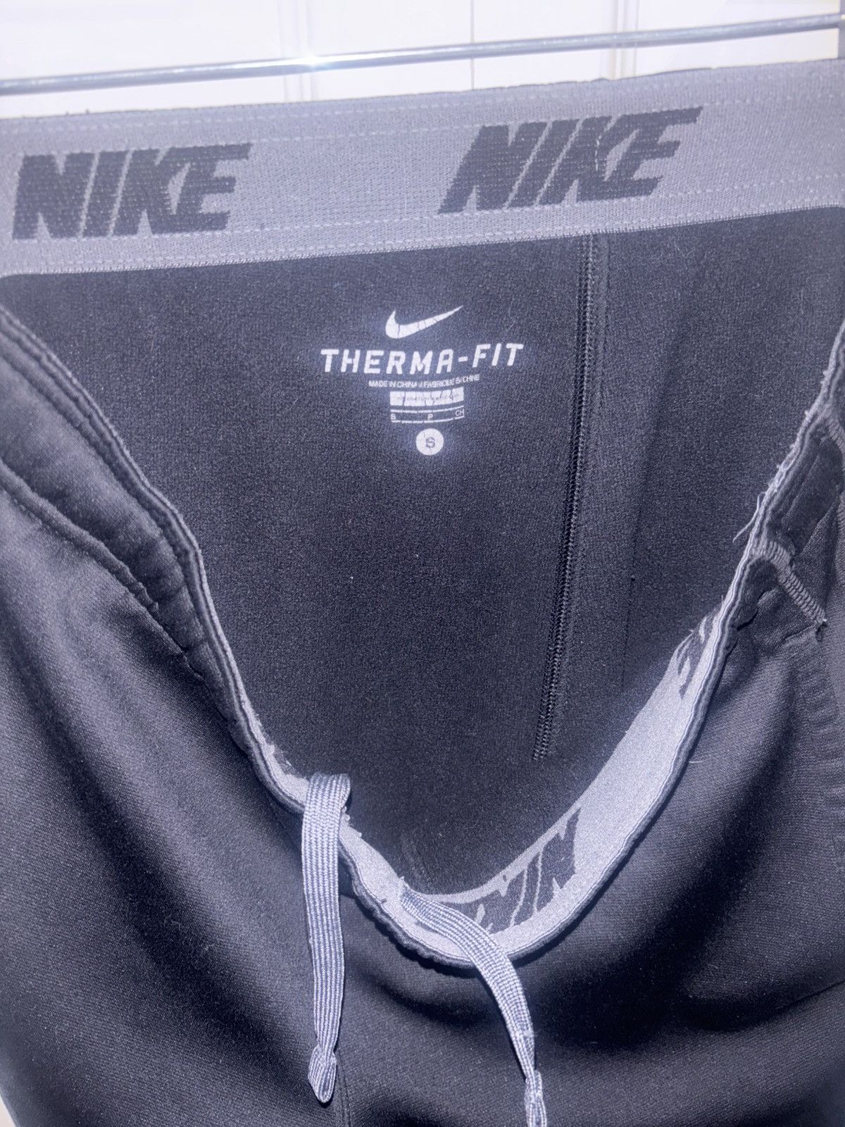 Nike × Vintage Vintage nike thermo fit sweatpants Size US 32 / EU 48 - 2 Thumbnail