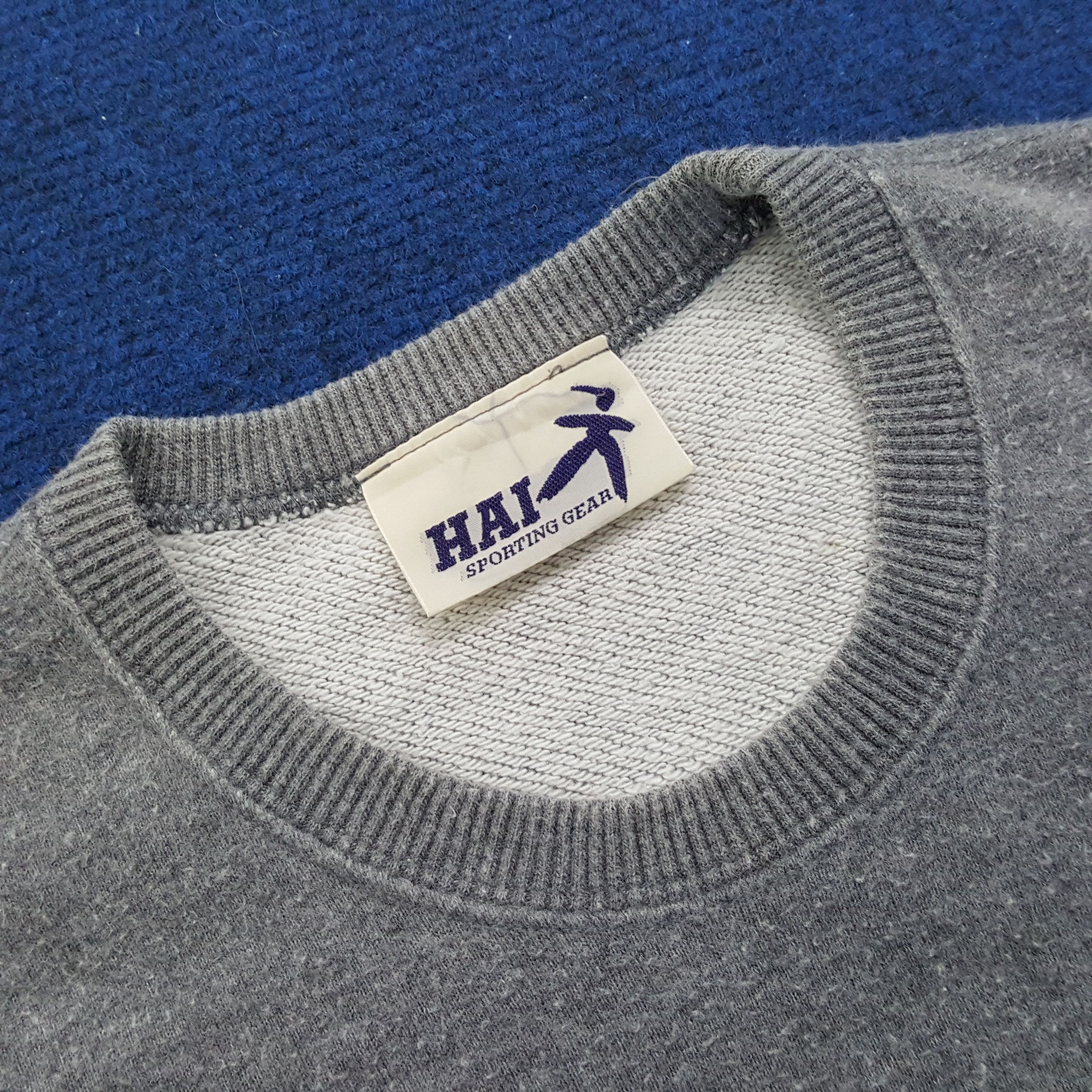 Hai Sporting Gear × Issey Miyake × Vintage Vintage Hai Sporting Gear by Issey Miyake Sweatshirt C140N23 Size US M / EU 48-50 / 2 - 4 Thumbnail