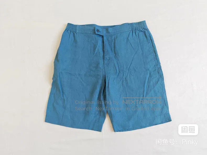 Other Hermes 100% Linen Casual Shorts for Spring/Summer Size US 40 / EU 56 - 1 Thumbnail