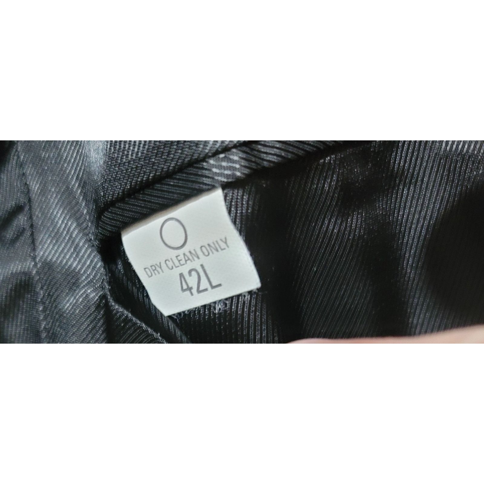 Other Hardwick Clothes Black 3 Button Lined Blazer 42L Size 42L - 4 Thumbnail