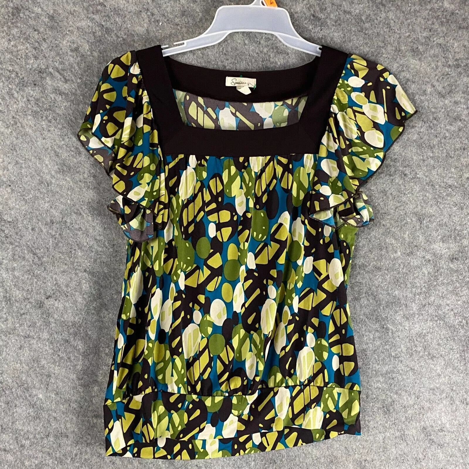 Other Speechless Top Large Women's Half Sleeve Adults Multicolor L Size L / US 10 / IT 46 - 1 Thumbnail
