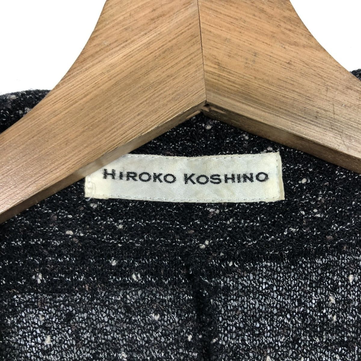 Hiroko Koshino Homme 🔥VINTAGE TWEED JACKET HIROKO KOSHINO Size M / US 6-8 / IT 42-44 - 19 Thumbnail
