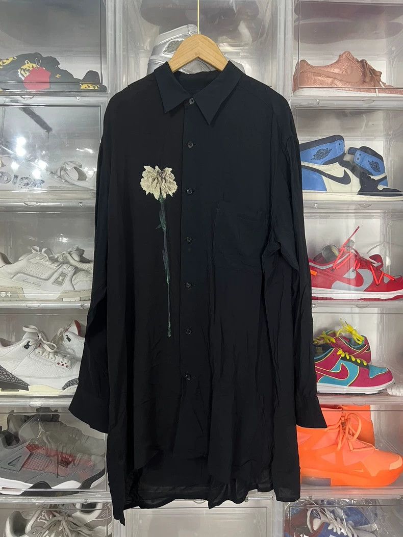 Yohji Yamamoto Yohji Yamamoto Spring and summer printing shirt 2505-Nextar Size US S / EU 44-46 / 1 - 1 Thumbnail
