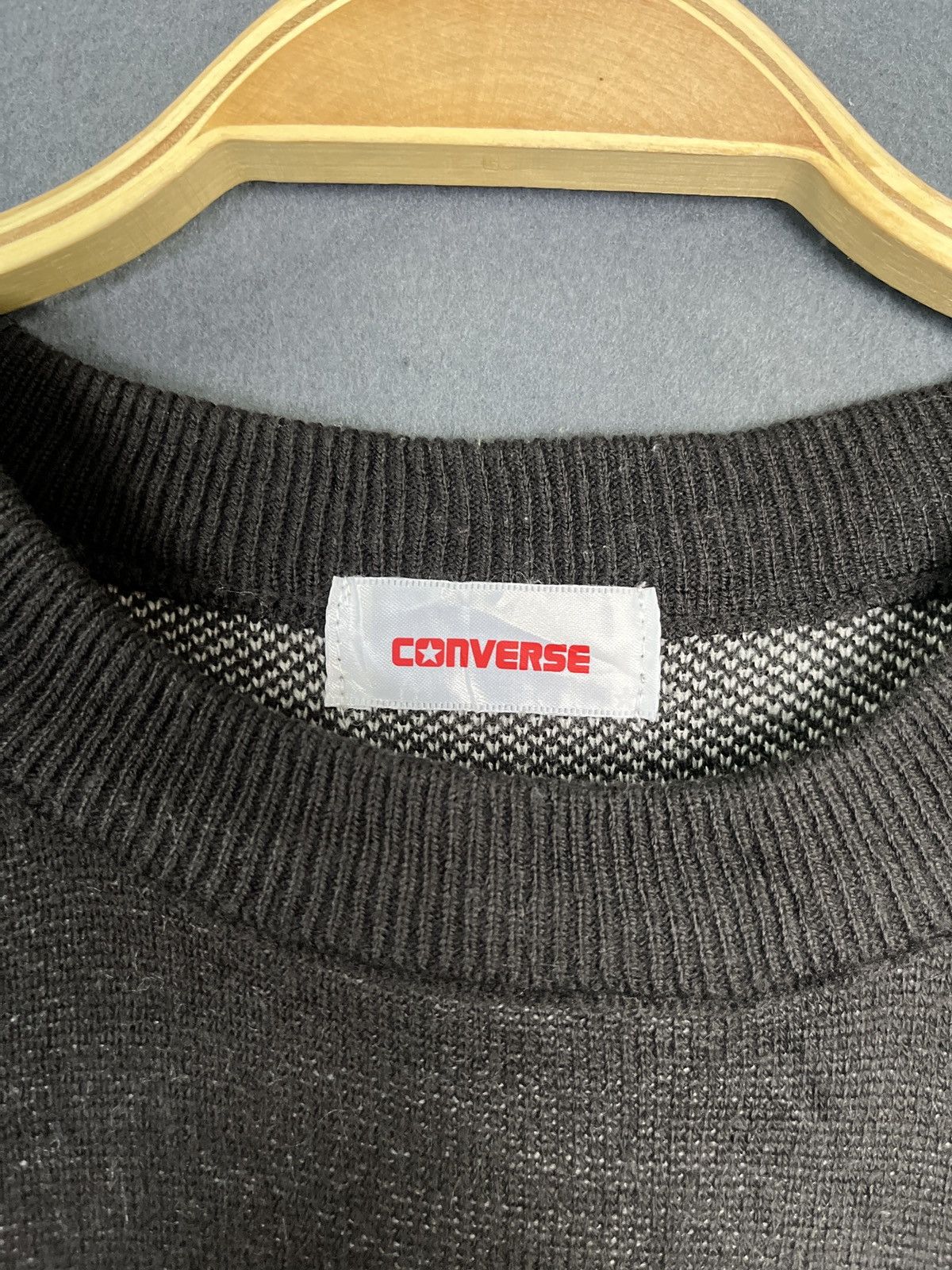 Converse × Japanese Brand Converse Massachusetts Knitted Sweatshirt Size 3L Size US XXL / EU 58 / 5 - 5 Thumbnail