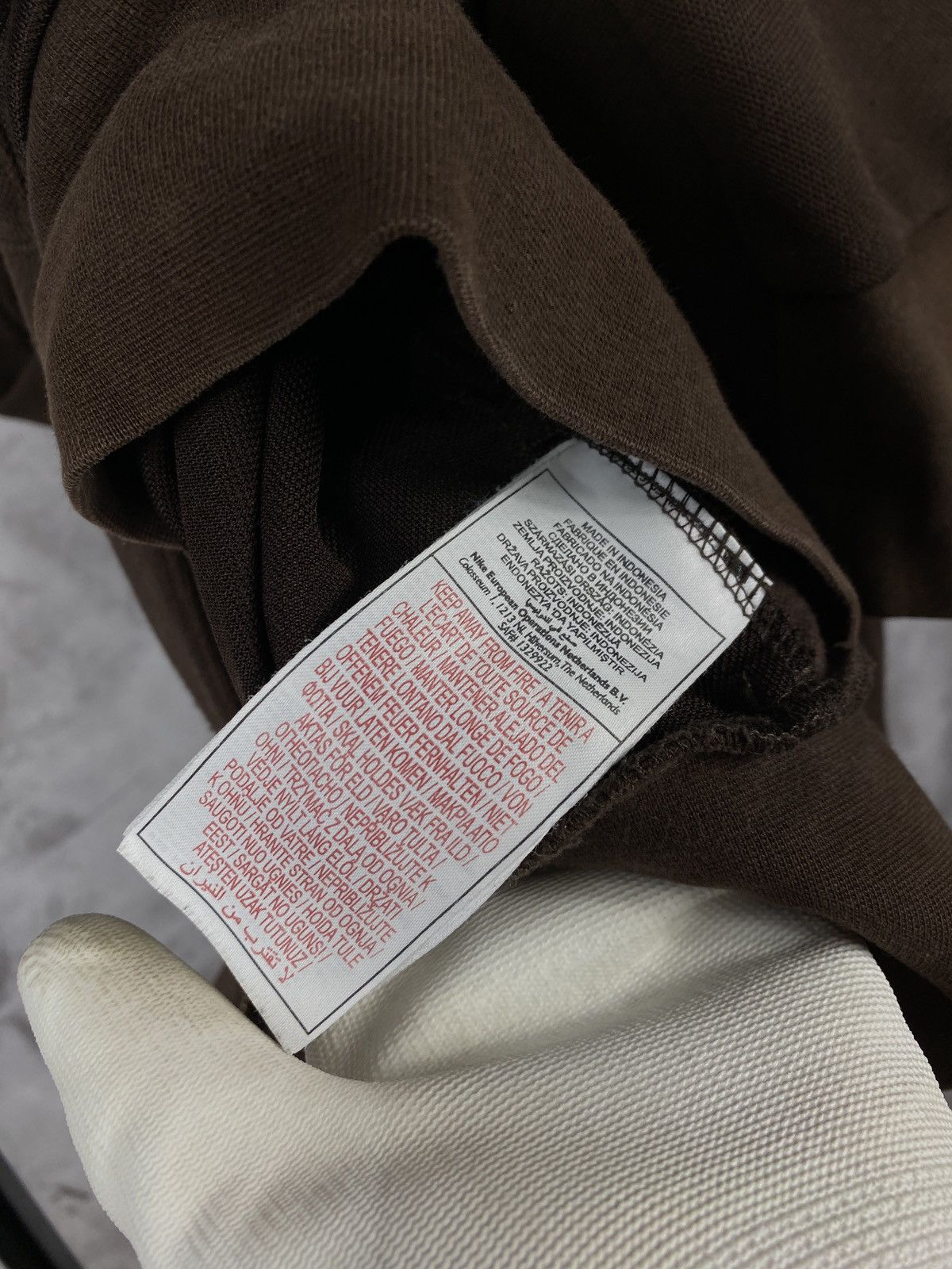 Nike × Vintage Ronaldinho Nike brown zip hoodie stars soccer football y2k Size US M / EU 48-50 / 2 - 15 Thumbnail