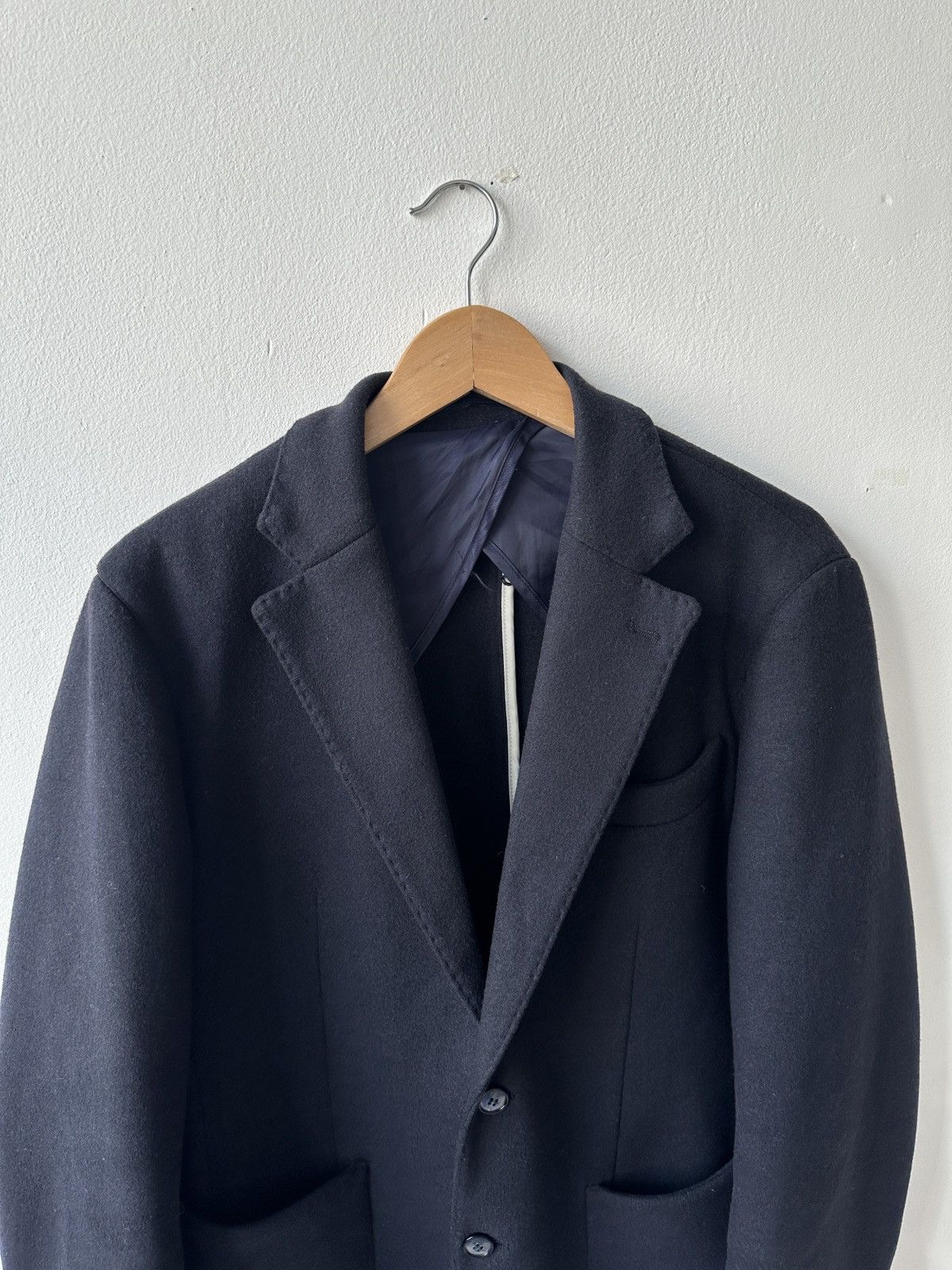 Douglas Hayward Douglas Hayward Mayfair London Wool Blend Blazer - Size 40 Size 40R - 6 Thumbnail