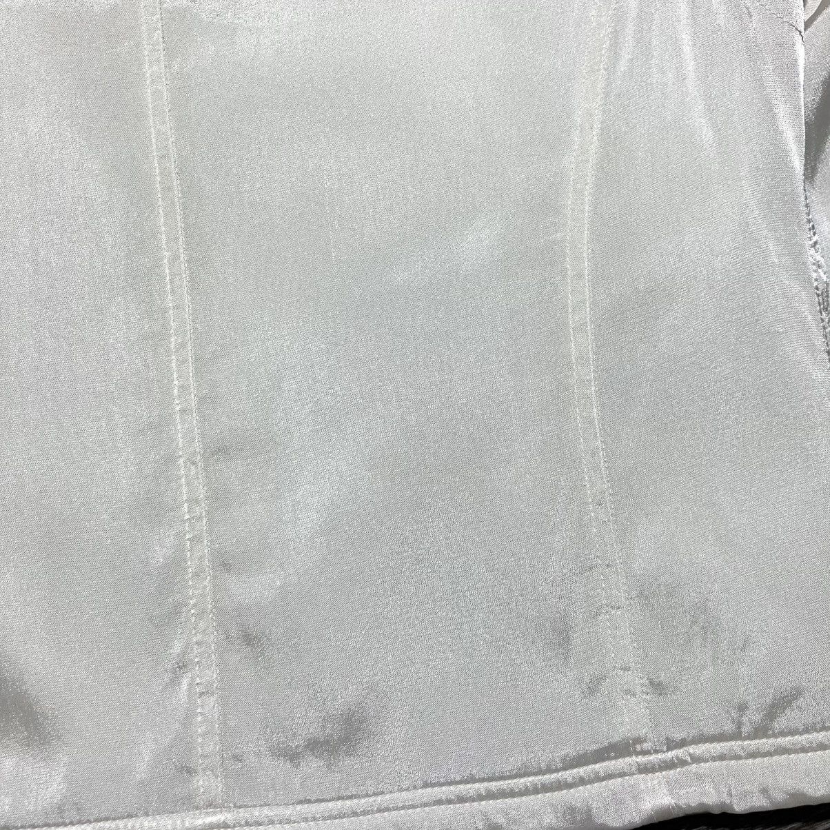 Emporio Armani Archive EMPORIO ARMANI Iridescent Silk/Rayon Manouter Jacket Size US M / EU 48-50 / 2 - 24 Thumbnail