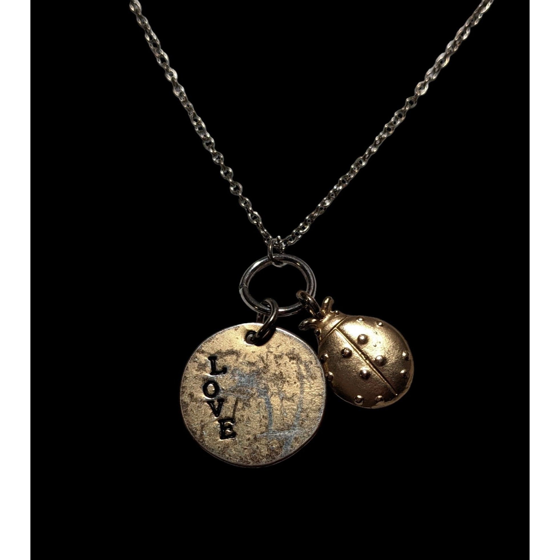 Other Gold Ladybug Love Charm Necklace Size ONE SIZE - 1 Thumbnail