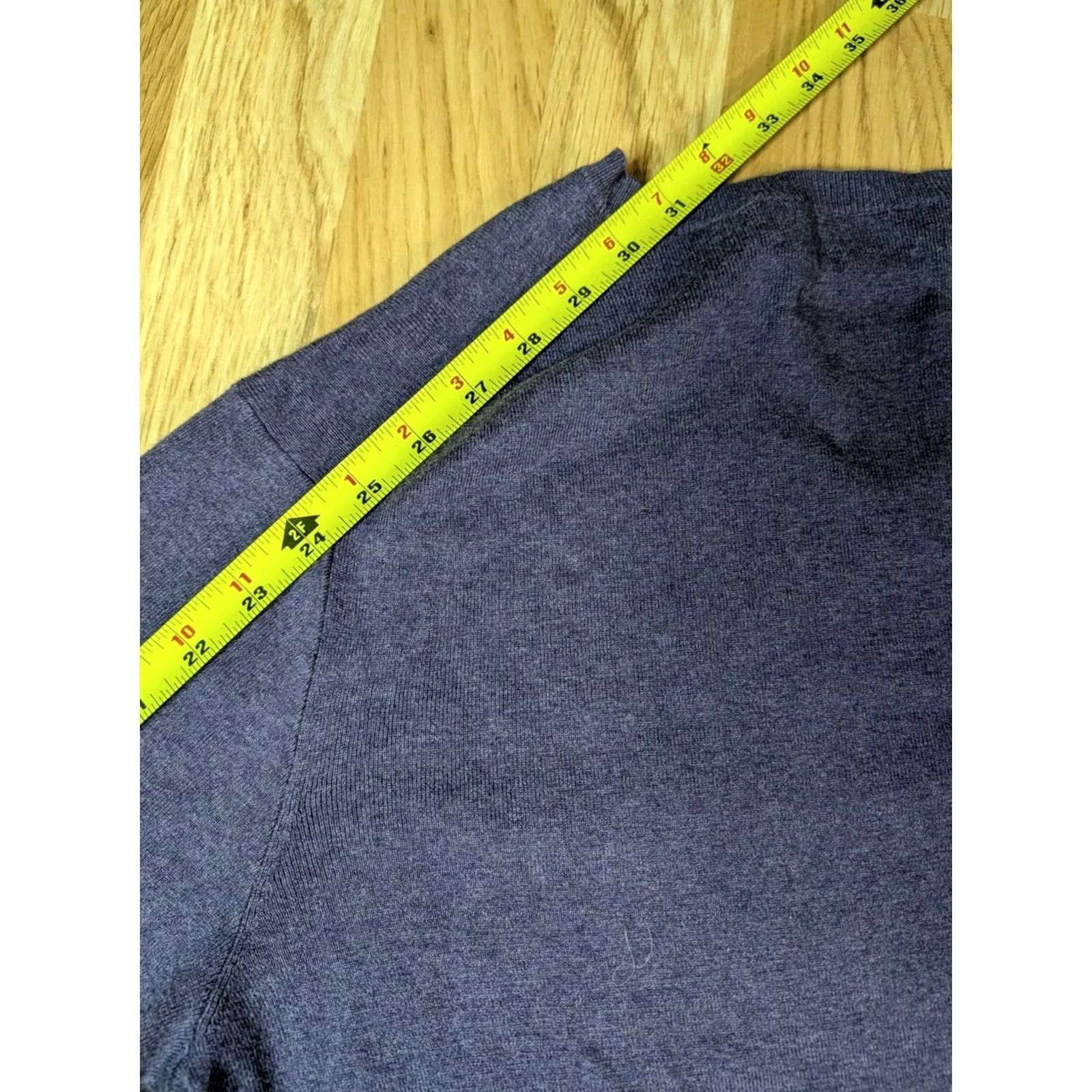 Polo Ralph Lauren VINTAGE Polo Ralph Lauren Purple Sweater Size M V Neck Pullover Pima Cotton GUC Size US M / EU 48-50 / 2 - 6 Thumbnail