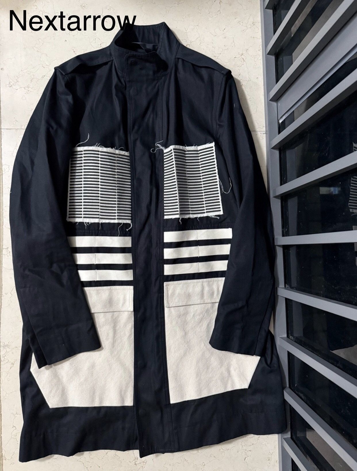 Rick Owens Rick Owens Ro mainline show, mainline black and white jacket Size US L / EU 52-54 / 3 - 1 Thumbnail