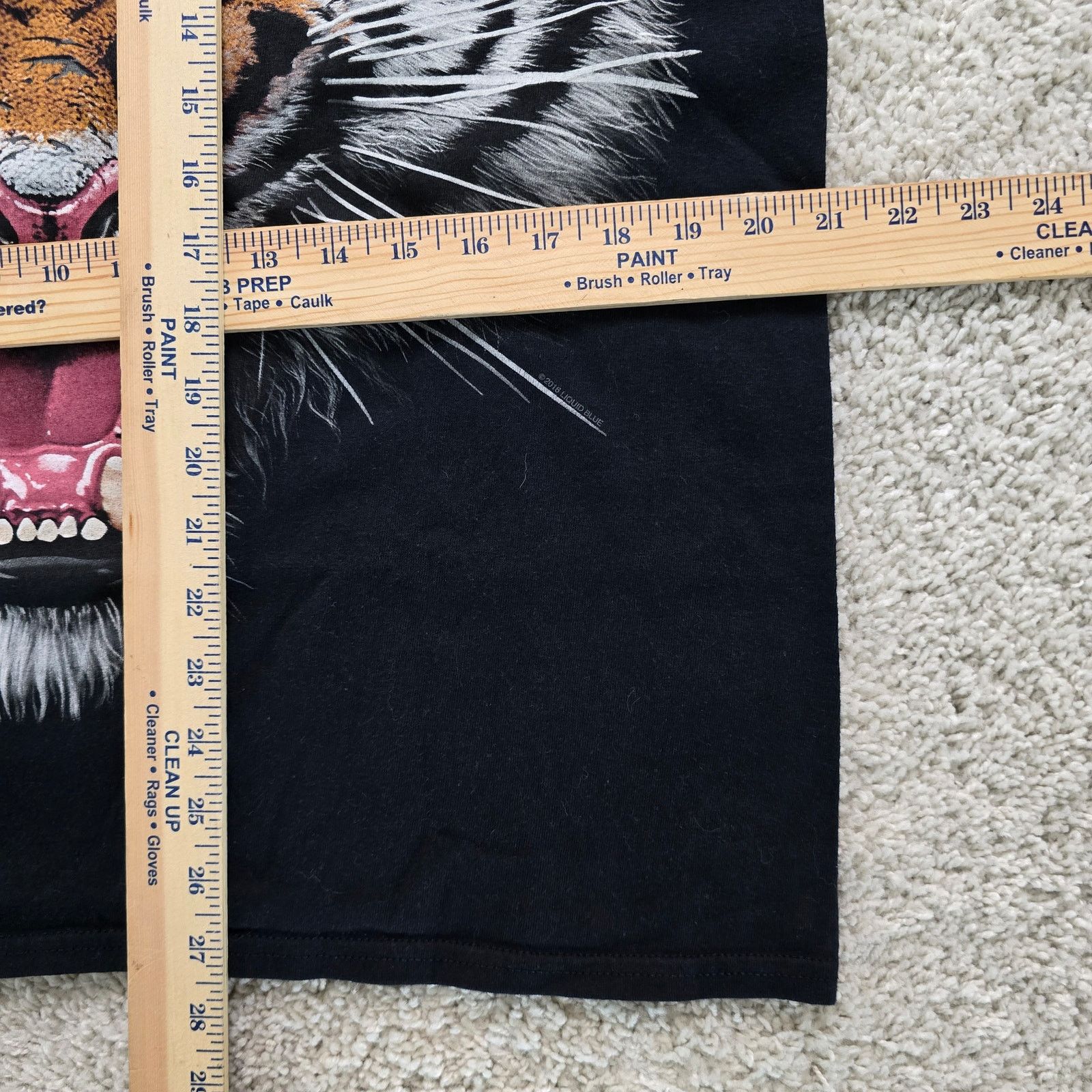 Liquid Blue Liquid Blue Mens Vintage VTG Tiger T Shirt All over Print L Size US L / EU 52-54 / 3 - 4 Thumbnail