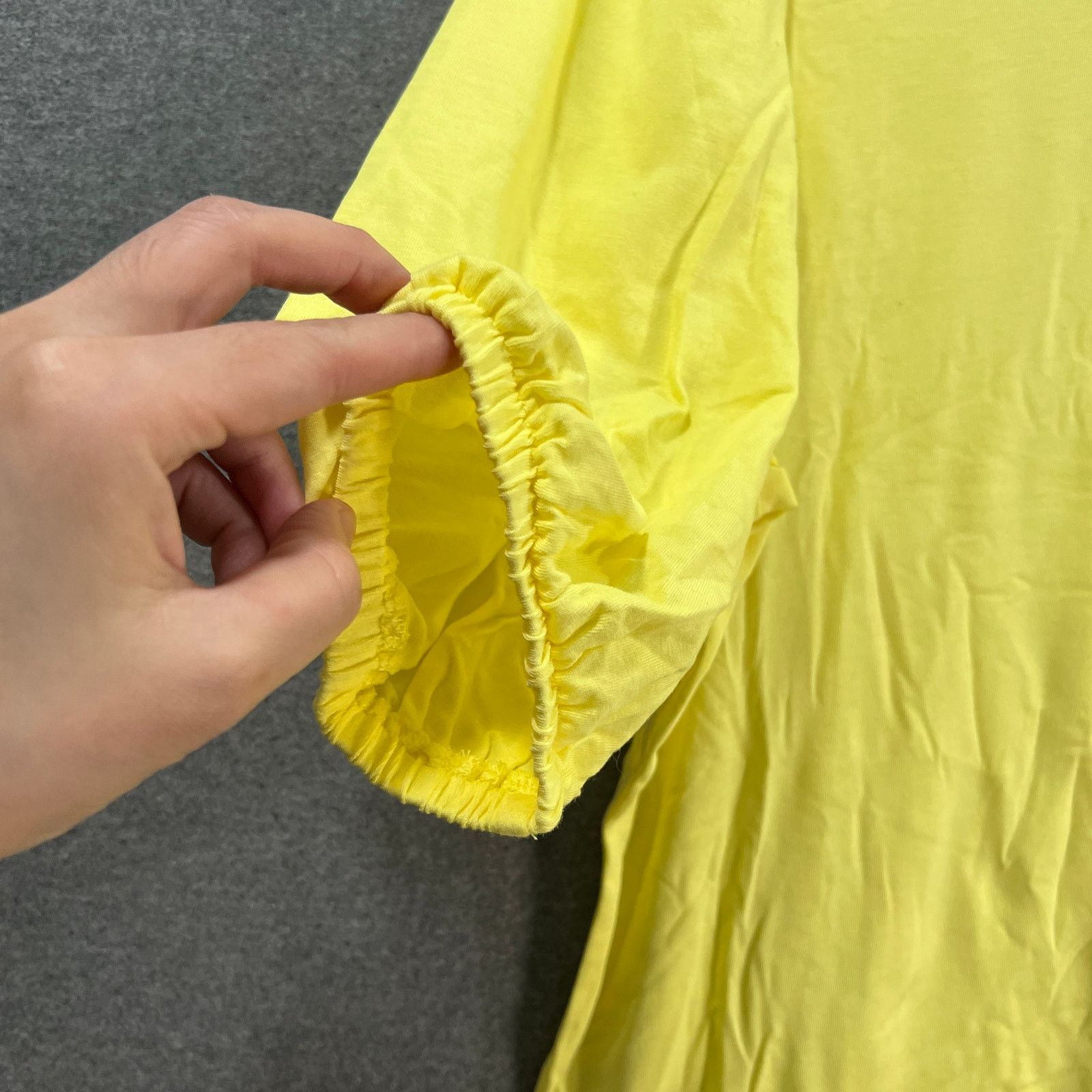 Other Girl With Curves Scoop Neck Knit Top Lemon, Small Size S / US 4 / IT 40 - 7 Thumbnail