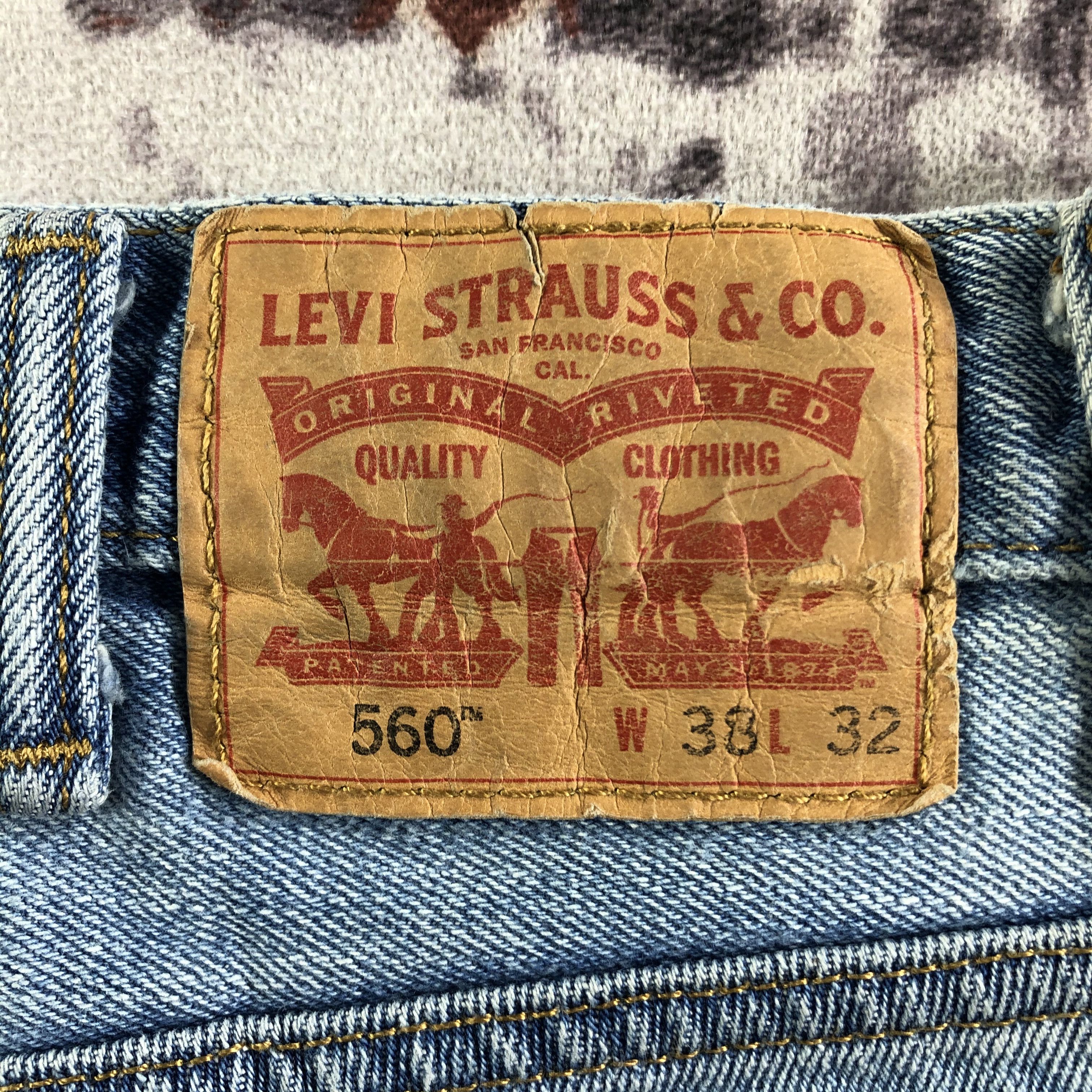 Levi's × Vintage Vintage Light Wash Levis 560 Jeans-JM3367 Size US 39 - 6 Thumbnail