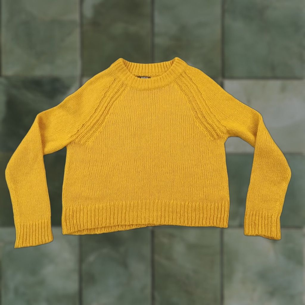 Talbots Talbots Yellow Sweater Womens Medium Long Sleeve Pullover Knit Classic Casual Size M / US 6-8 / IT 42-44 - 1 Thumbnail