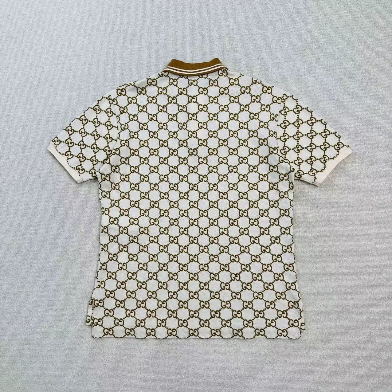 Gucci gucci logo print short sleeve polo shirt Size US M / EU 48-50 / 2 - 2 Thumbnail