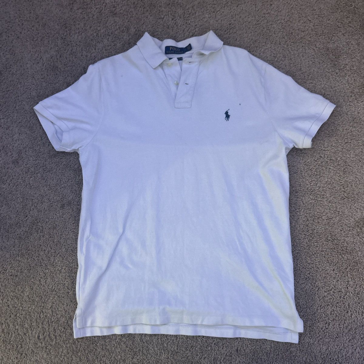 Polo Ralph Lauren White polo ralph lauren polo shirt Size US L / EU 52-54 / 3 - 1 Thumbnail