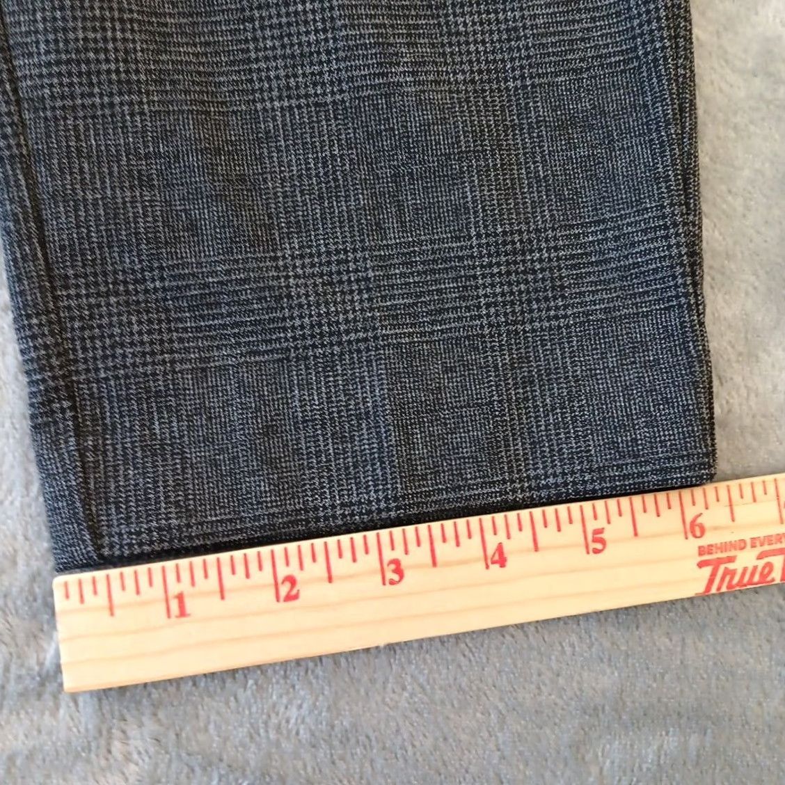 H&M H&M Dress Pants Womens Size 12 Gray Plaid Pockets 32x28 High Rise Regular Straight Wear Mens Womens Size 34" / US 12 / IT 48 - 7 Thumbnail