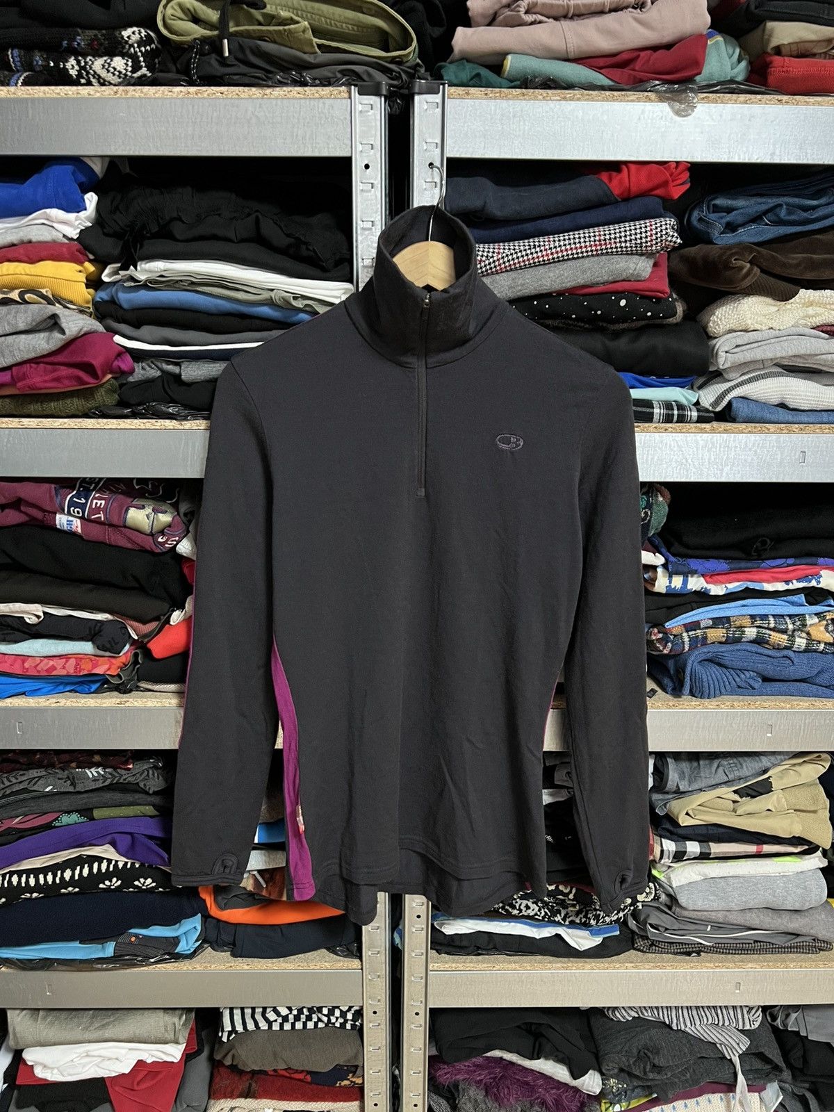 Icebreaker Icebreaker Wool 1/4 Zip Fleece Sweater Long Sleeve Size L Size L / US 10 / IT 46 - 1 Thumbnail