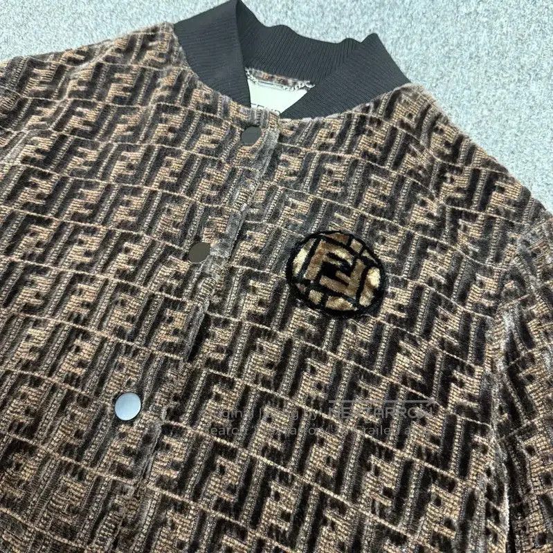 Fendi Fendi Colorblock Polyester Women's Jacket . Size M / US 6-8 / IT 42-44 - 3 Thumbnail