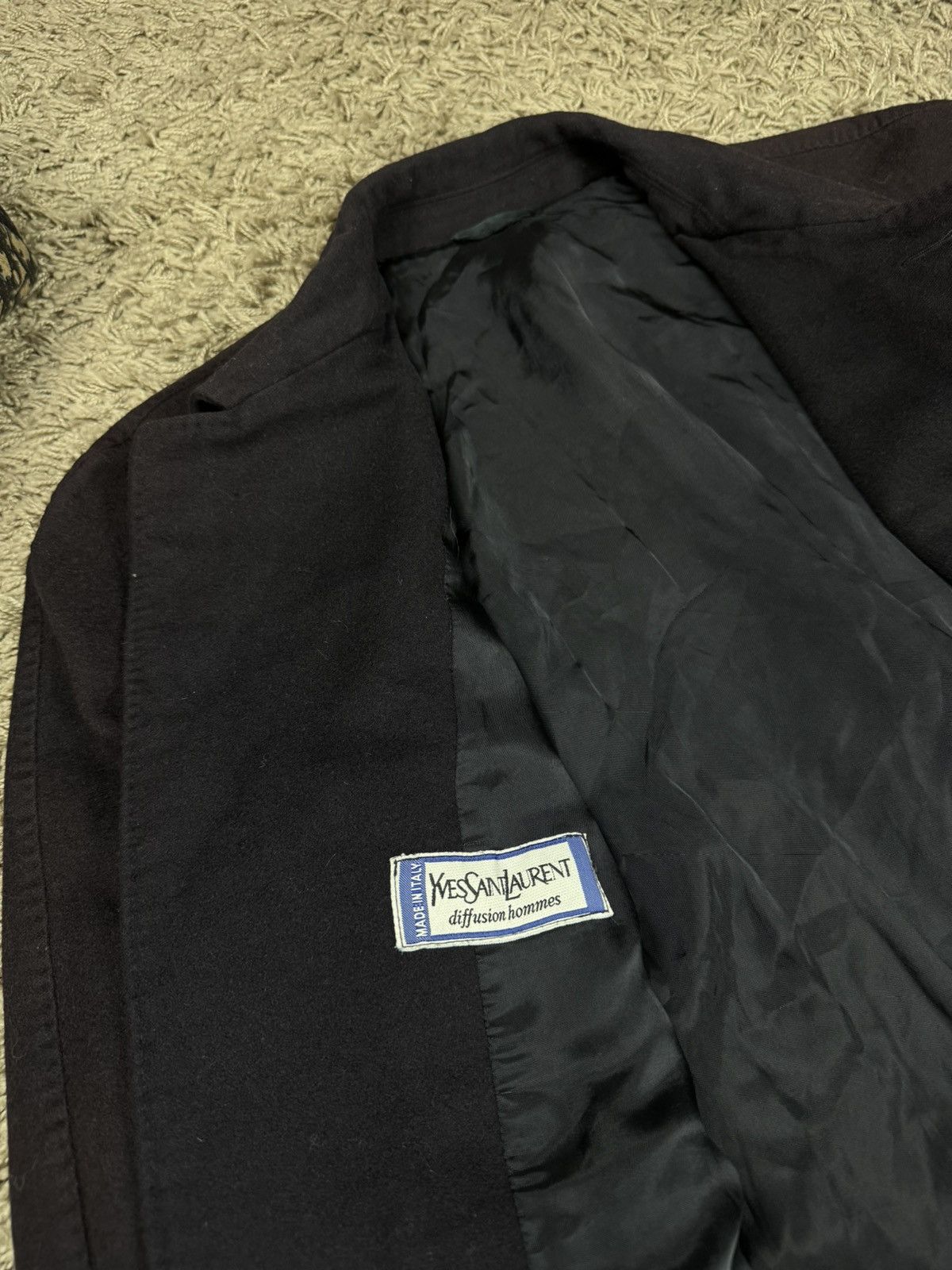 Yves Saint Laurent Vintage cashmere coat Yves Saint Laurent 90s original item Size US L / EU 52-54 / 3 - 2 Thumbnail
